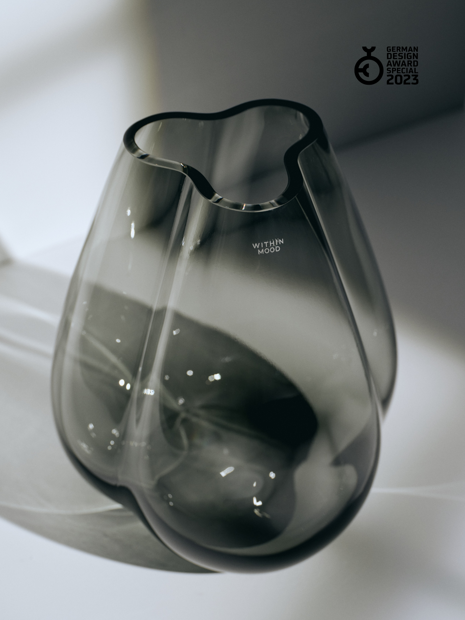 WITHIN MOOD THE VASE G3 "tulip", grau