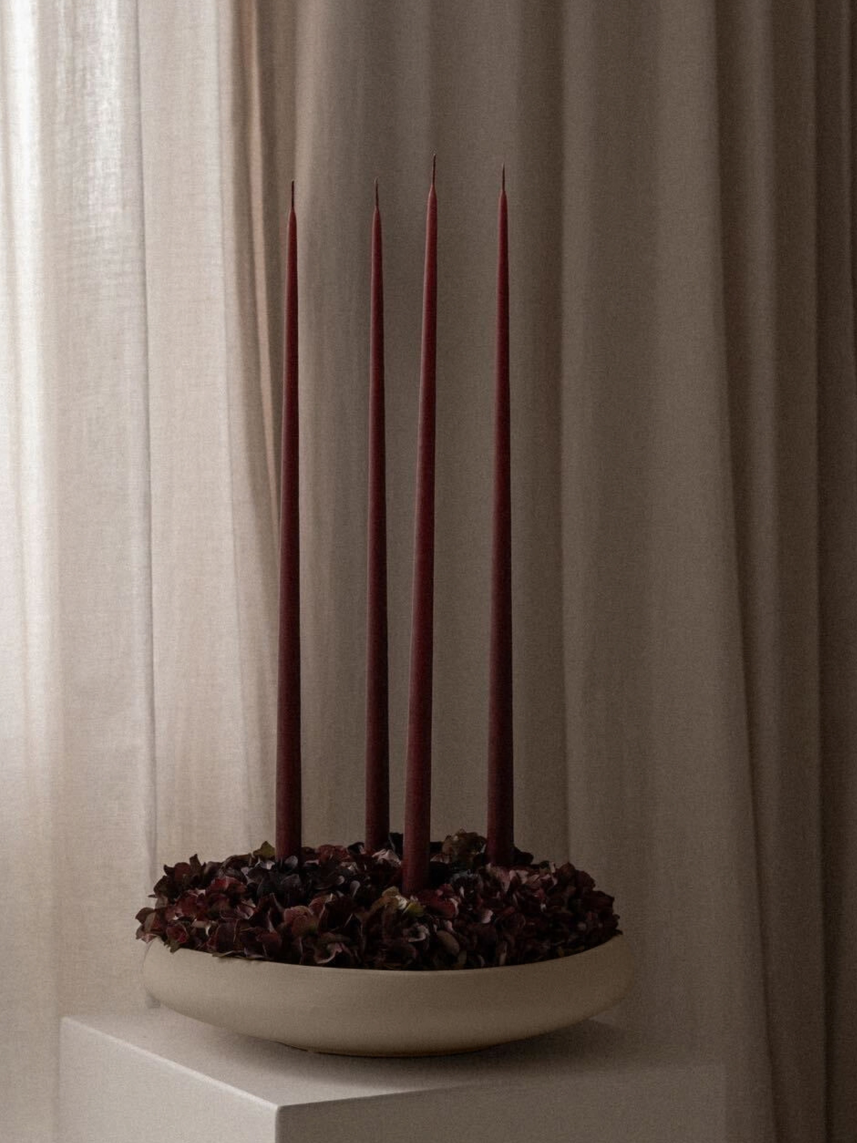 Centerpiece medium, beige