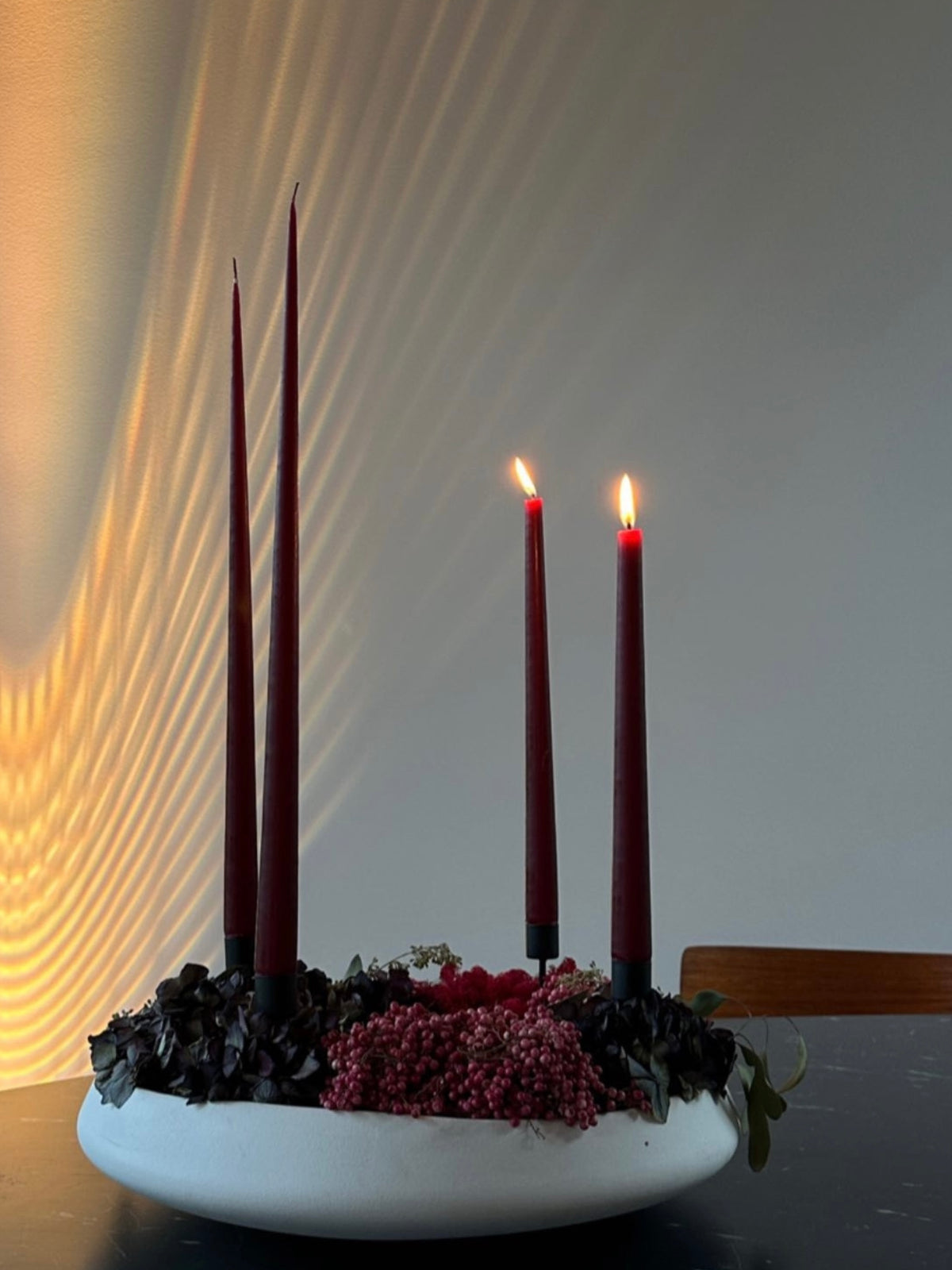 Centerpiece large, offwhite