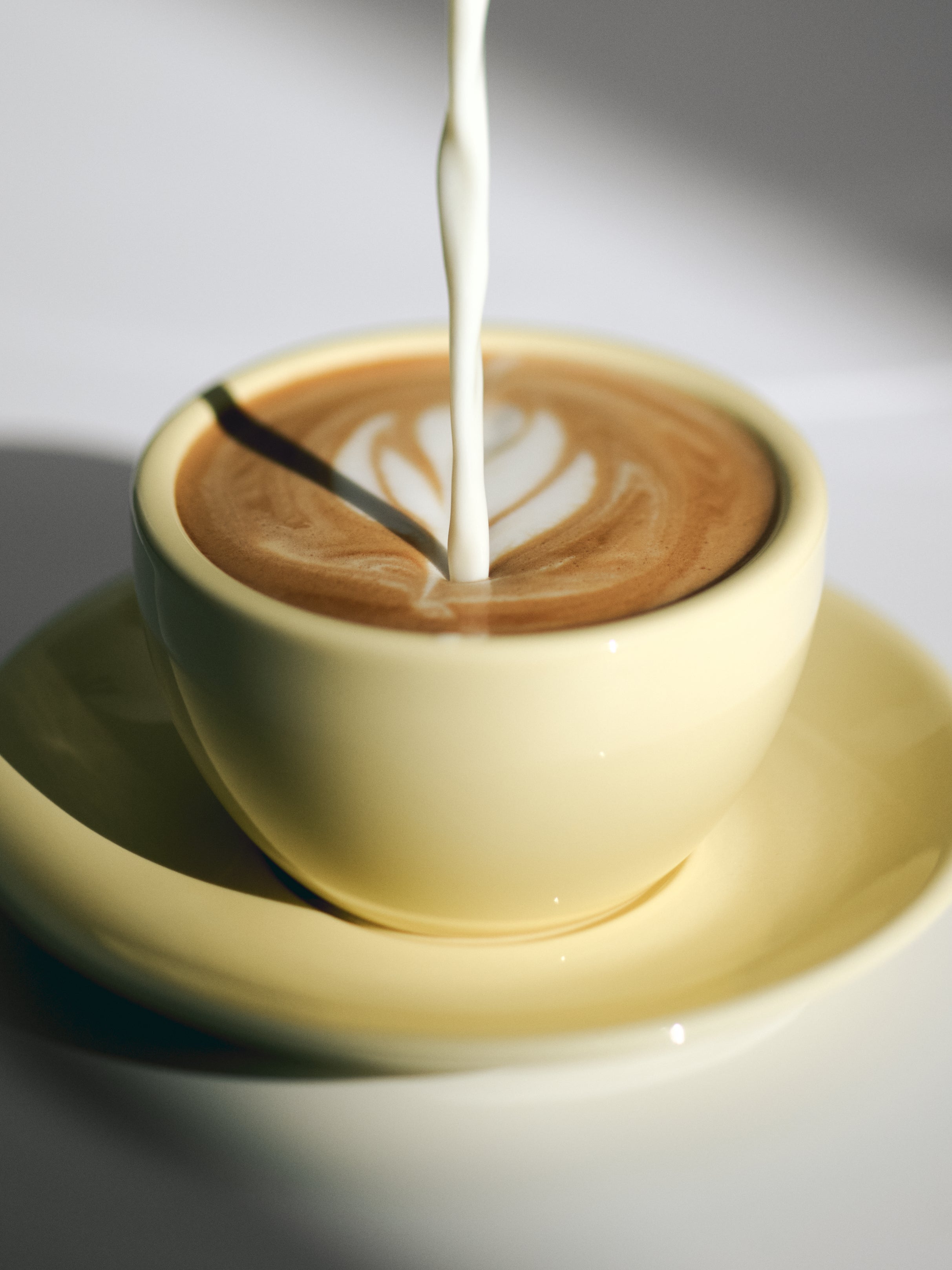 Cappuccino, butter, set of 2