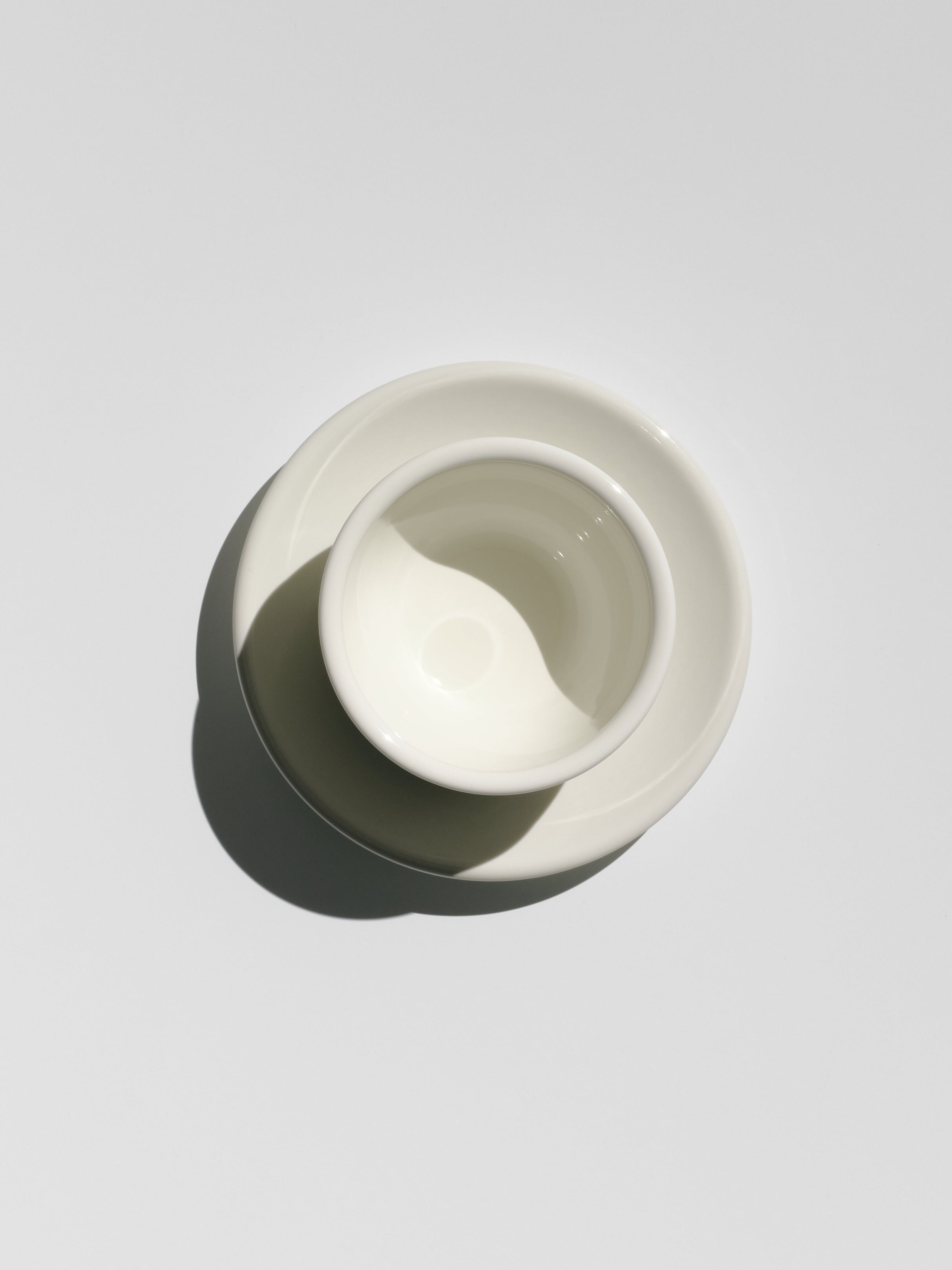 Cappuccino, creamwhite, set of 2