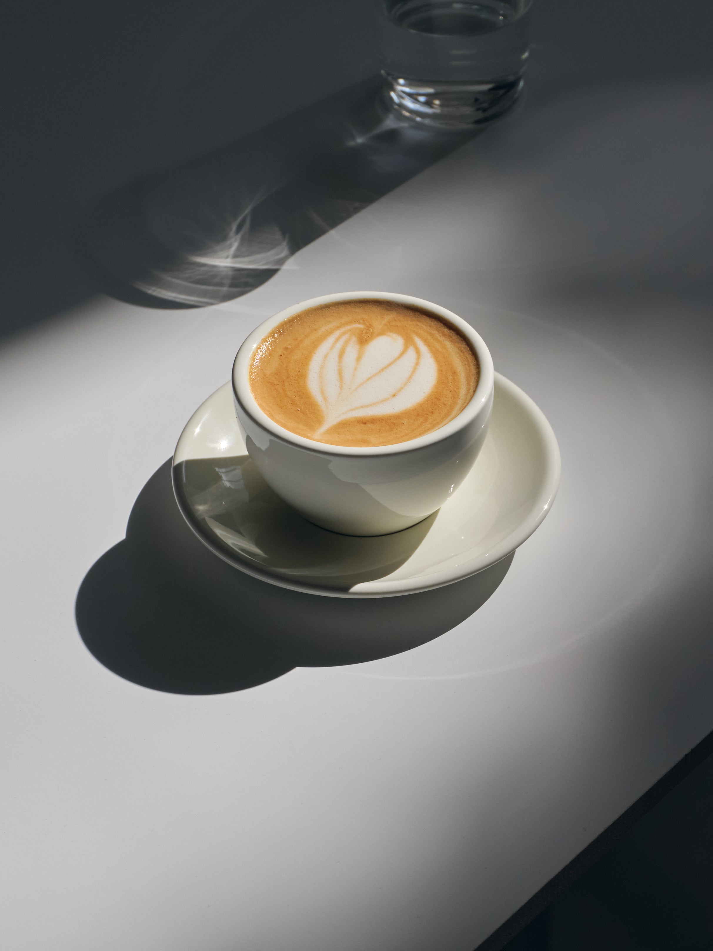 Cappuccino, creamwhite, set of 2