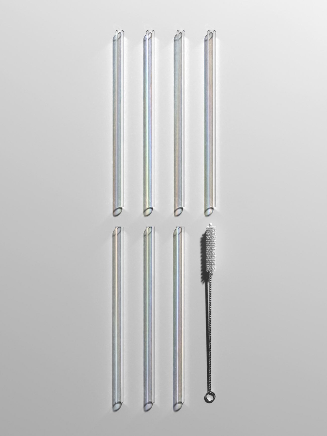 Straws & Cleaning Stick Set, mermaid