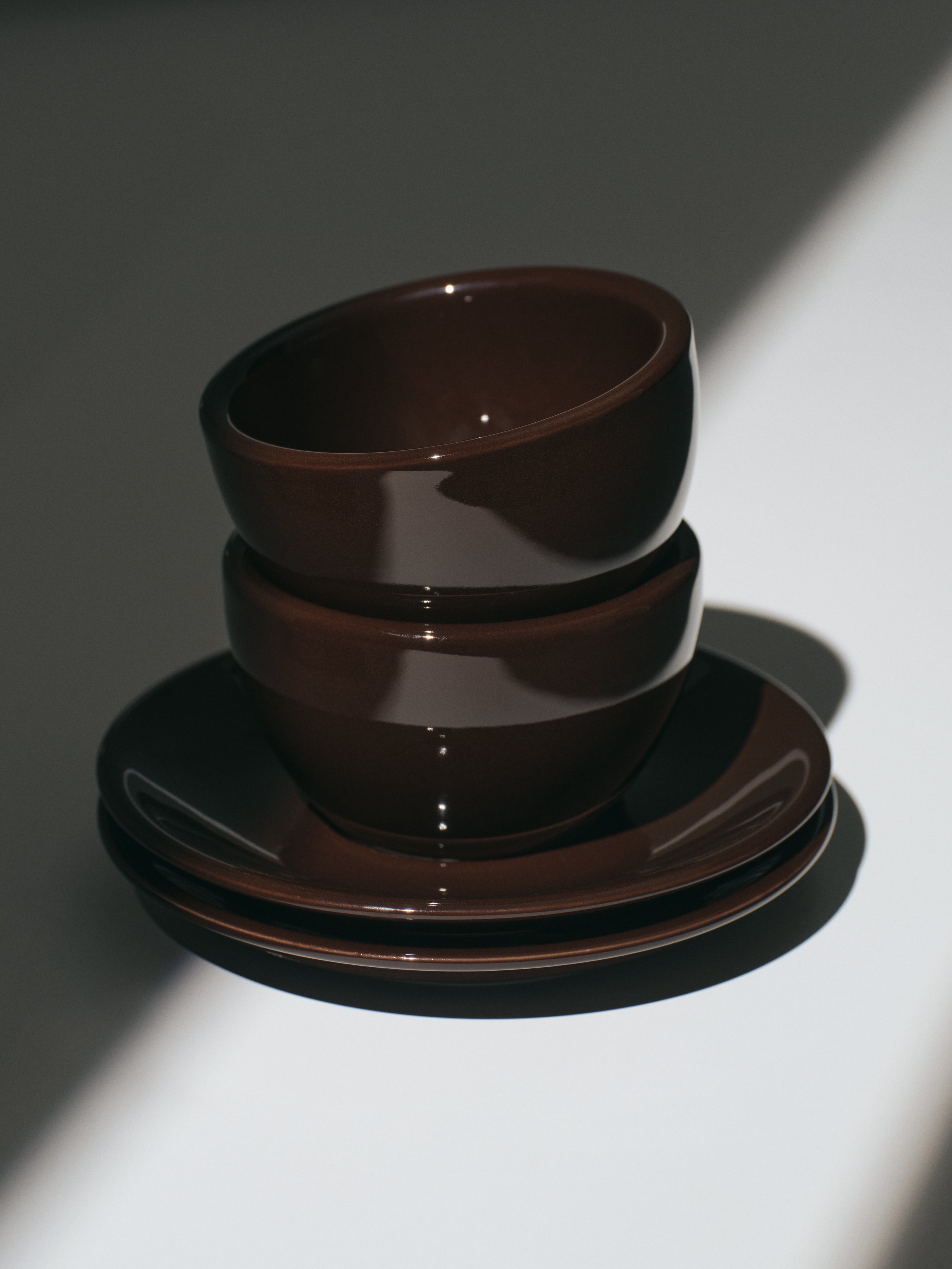 Cappuccino, raw cacao, set of 2