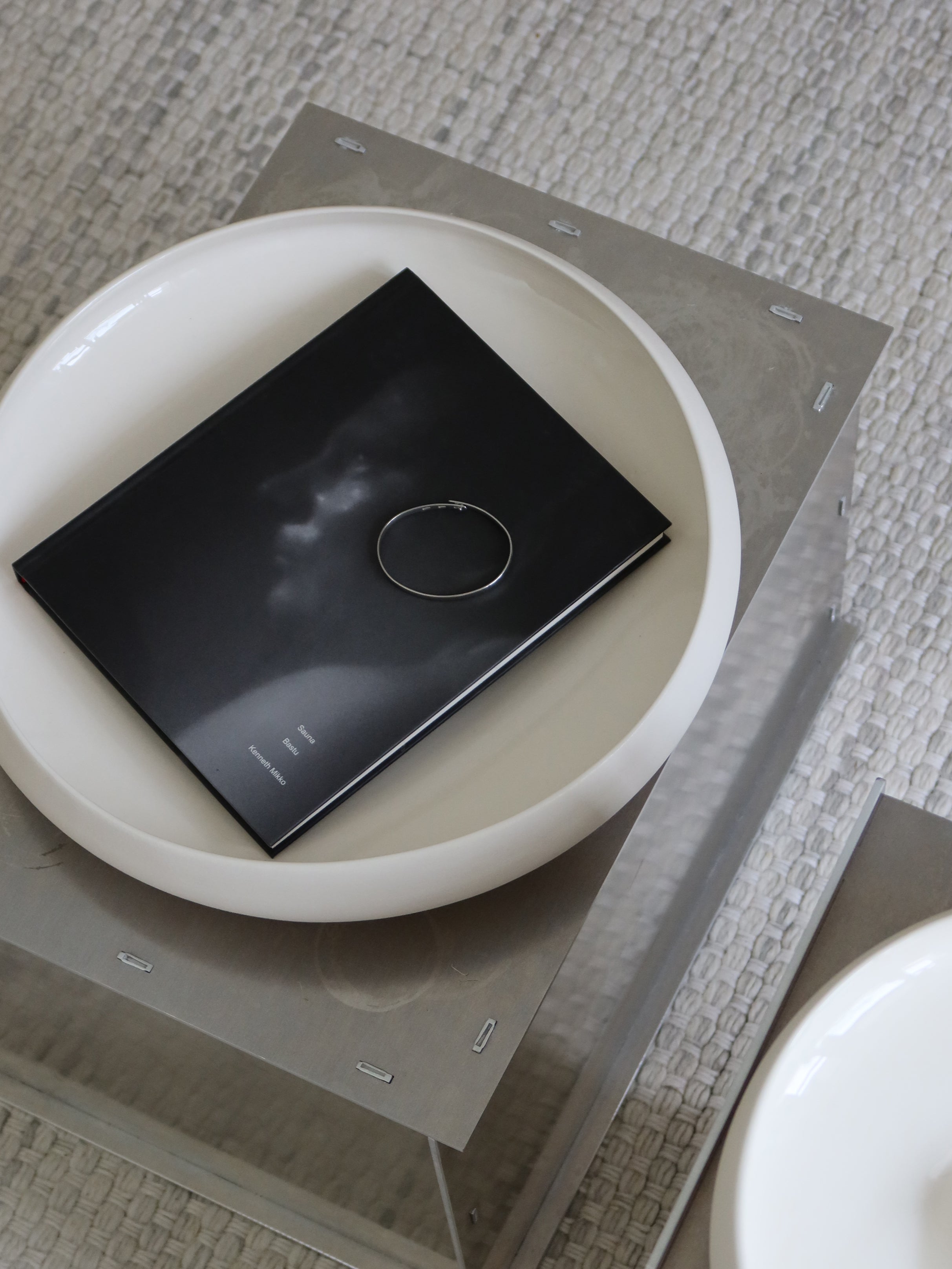 Centerpiece medium, offwhite