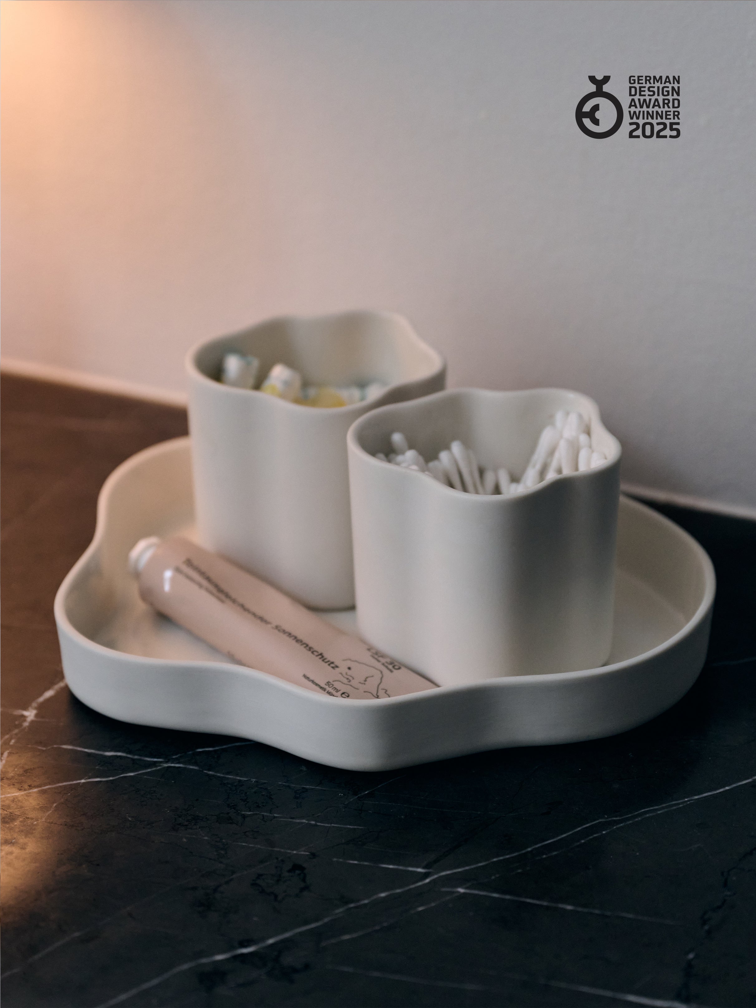 Cloud Jar small, white, set of 3