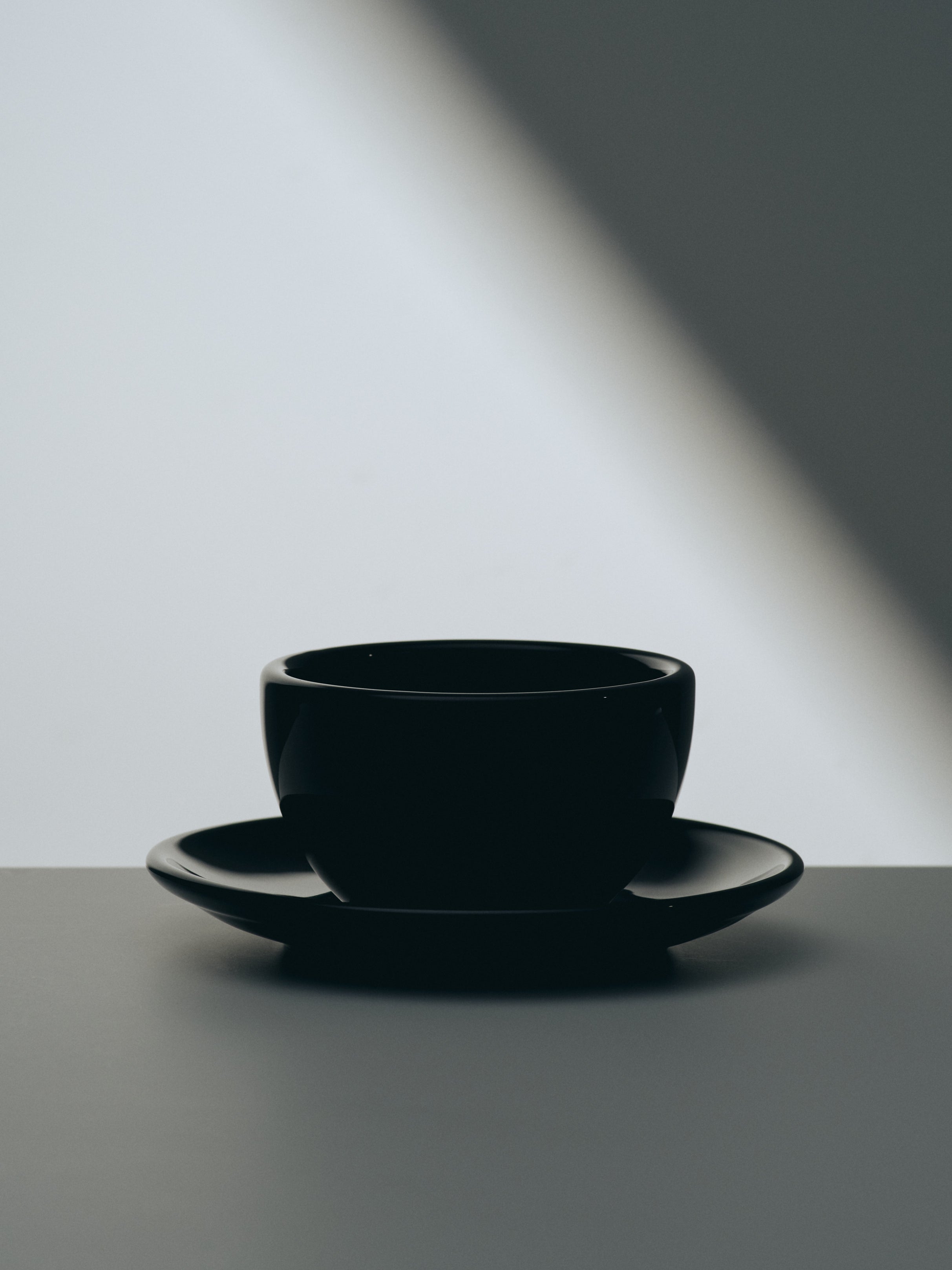 Cappuccino, black, set of 2