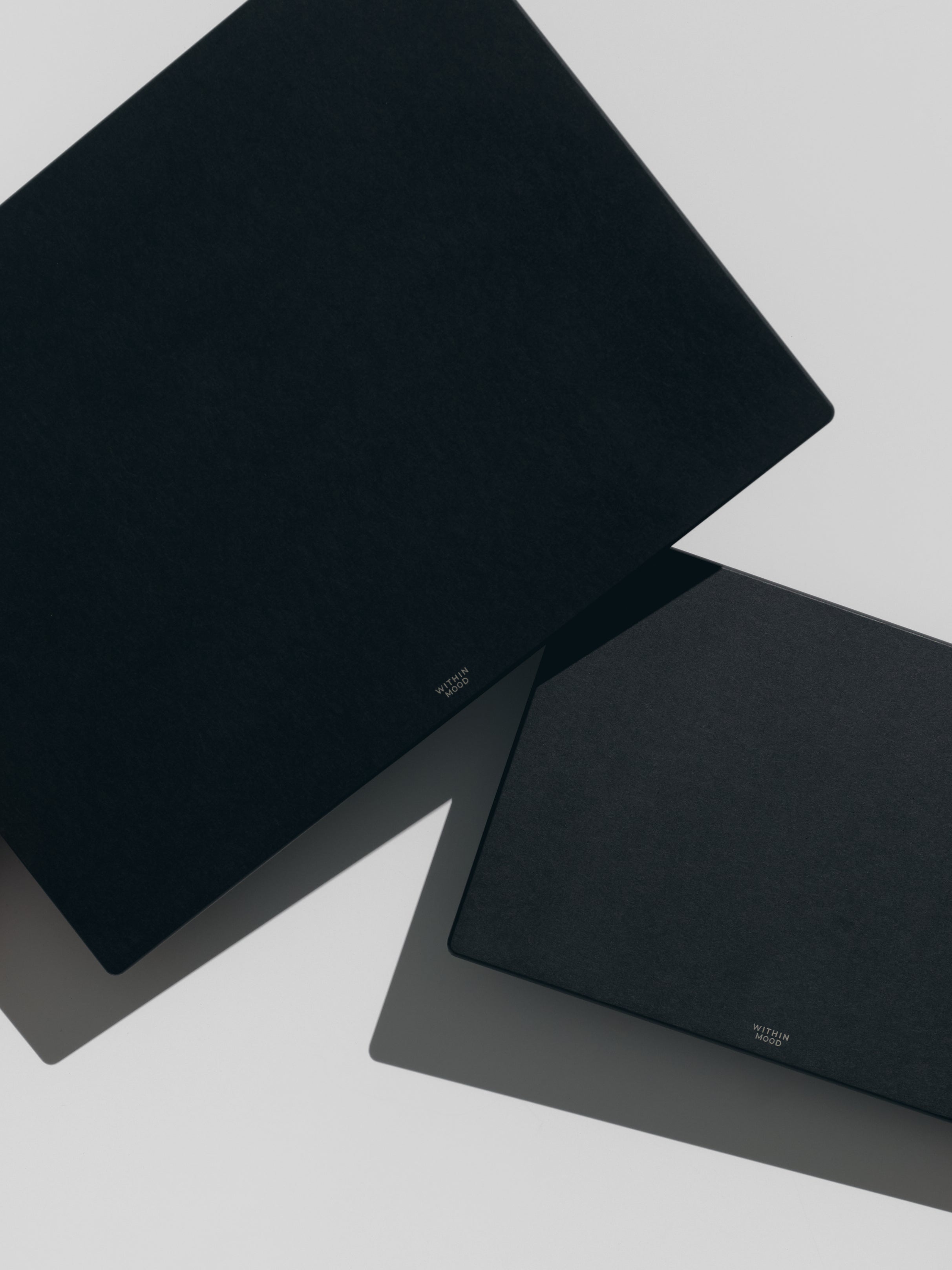 Cutting Board Set, small & large, black + Board Butter