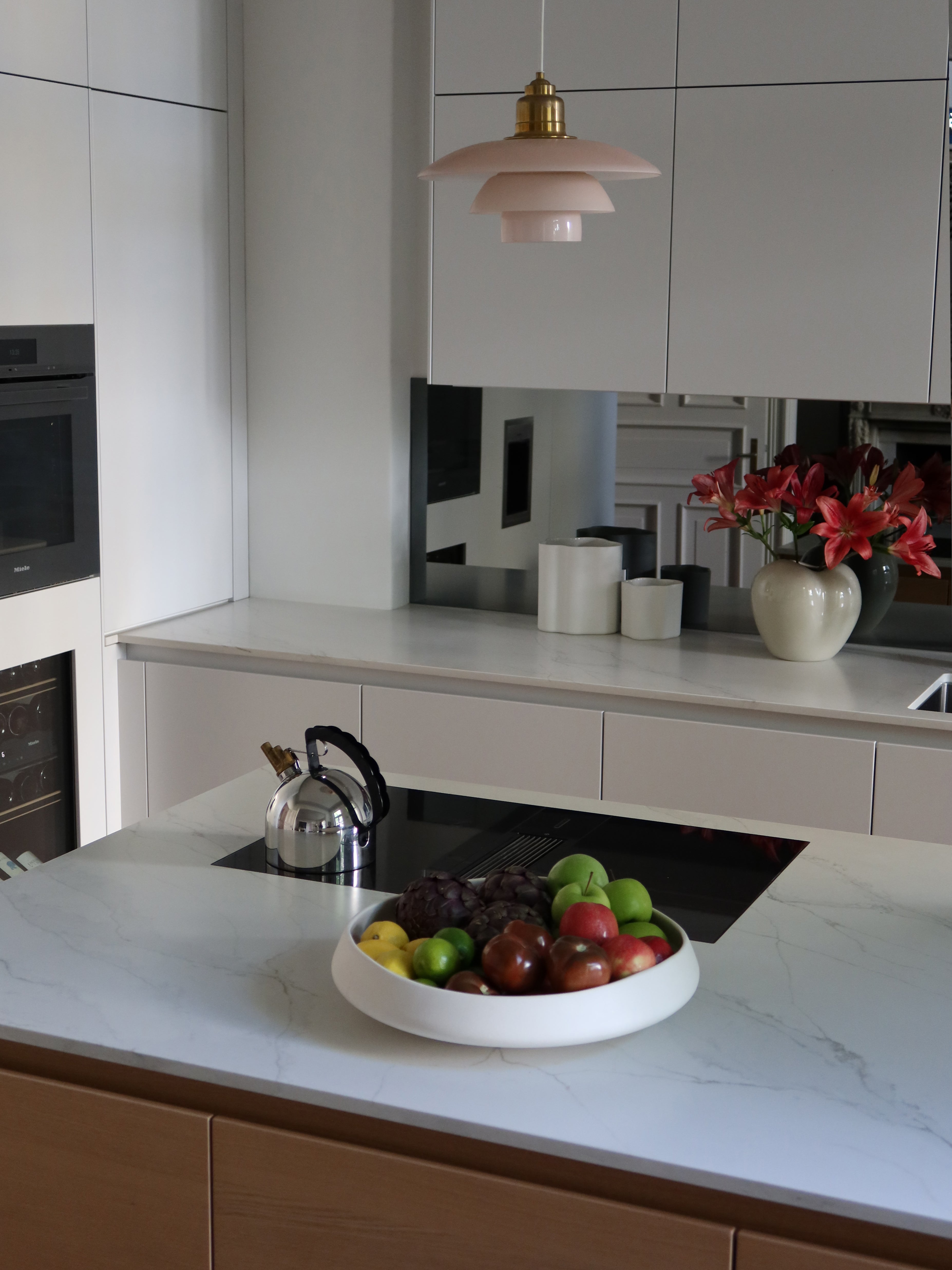 Centerpiece large, offwhite