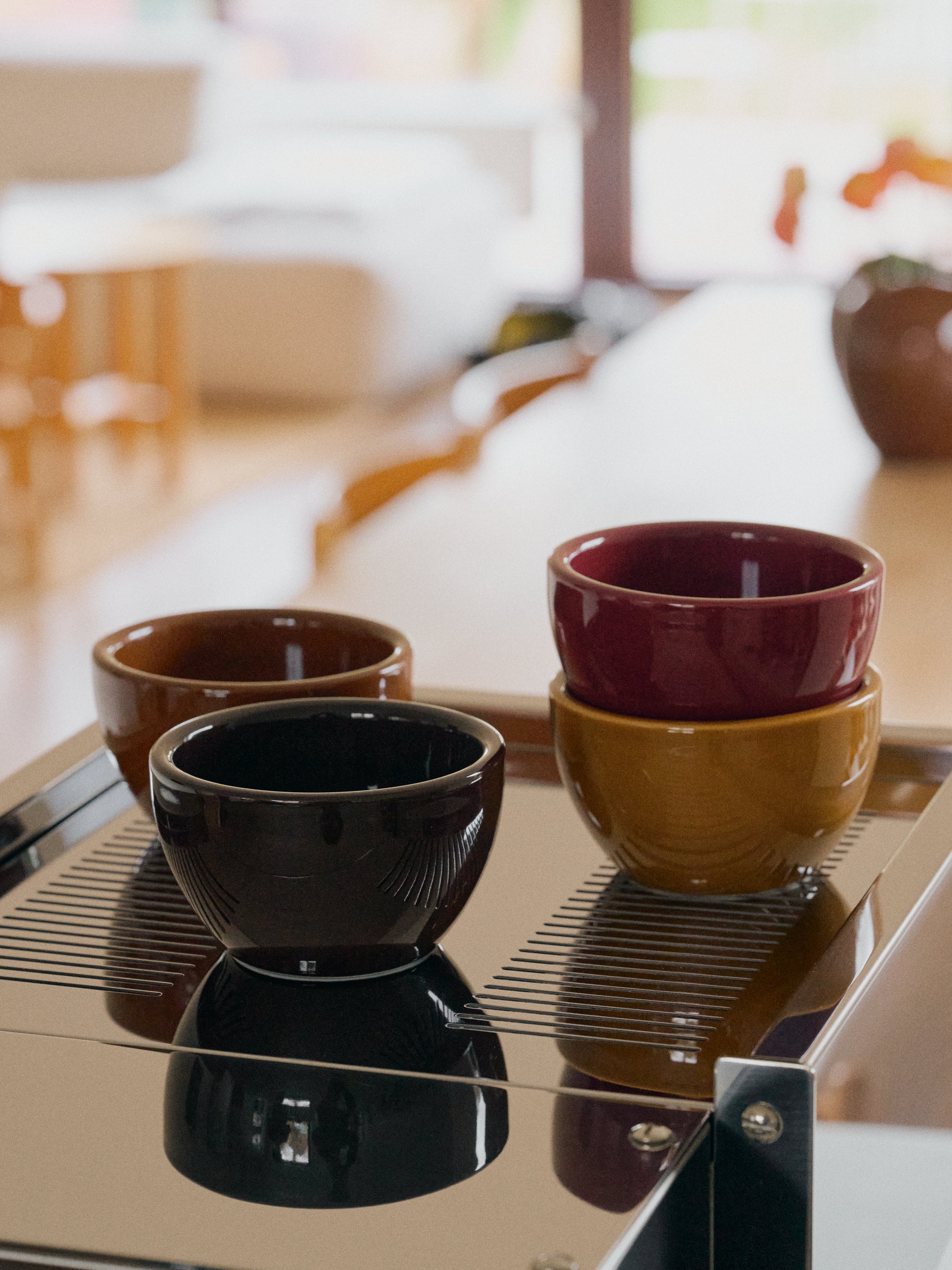 Cappuccino, mvb midcentury ed., set of 4