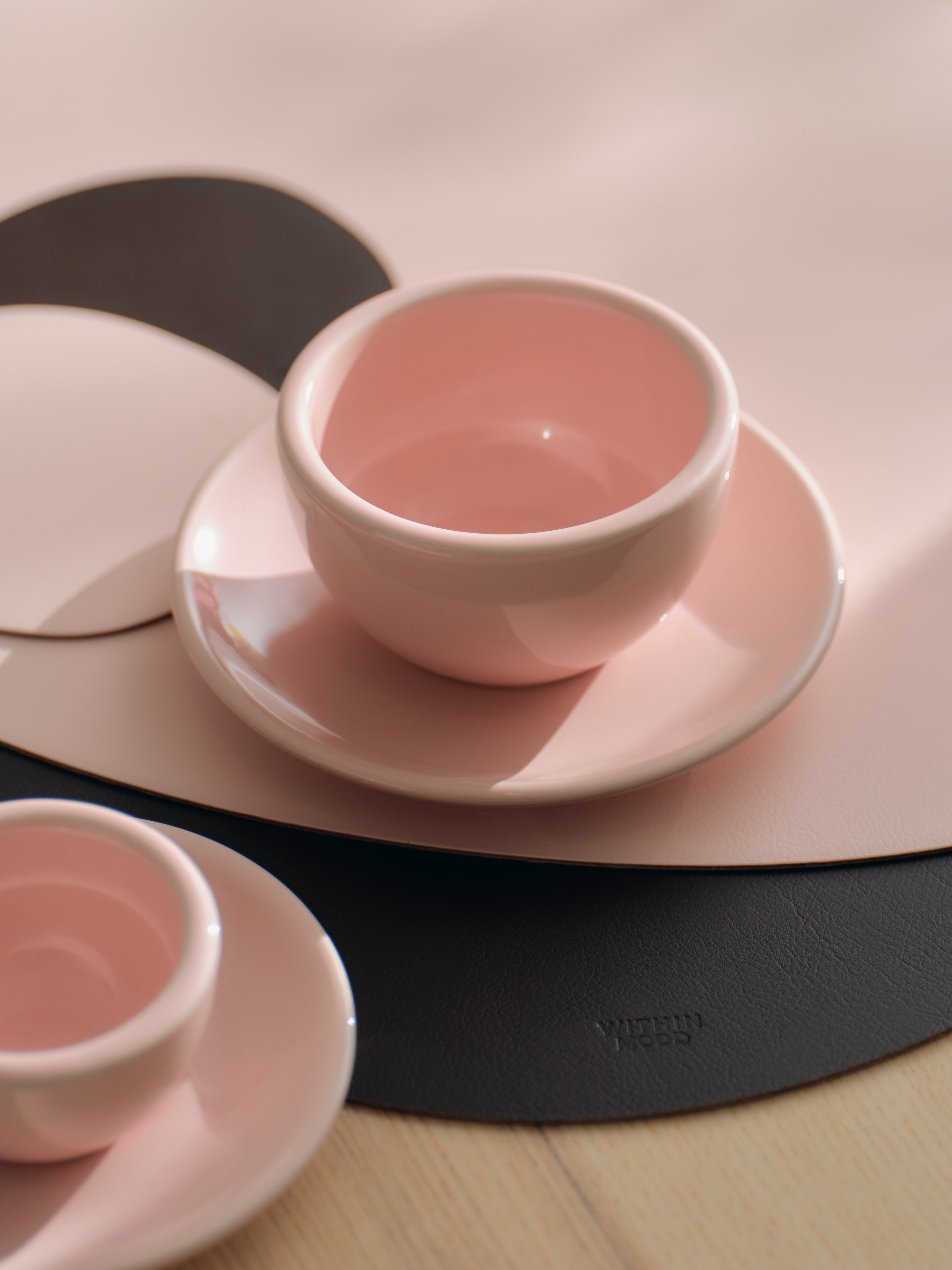 Mini Cold Cups, set of 2 + Cappuccino, milky pink, set of 2