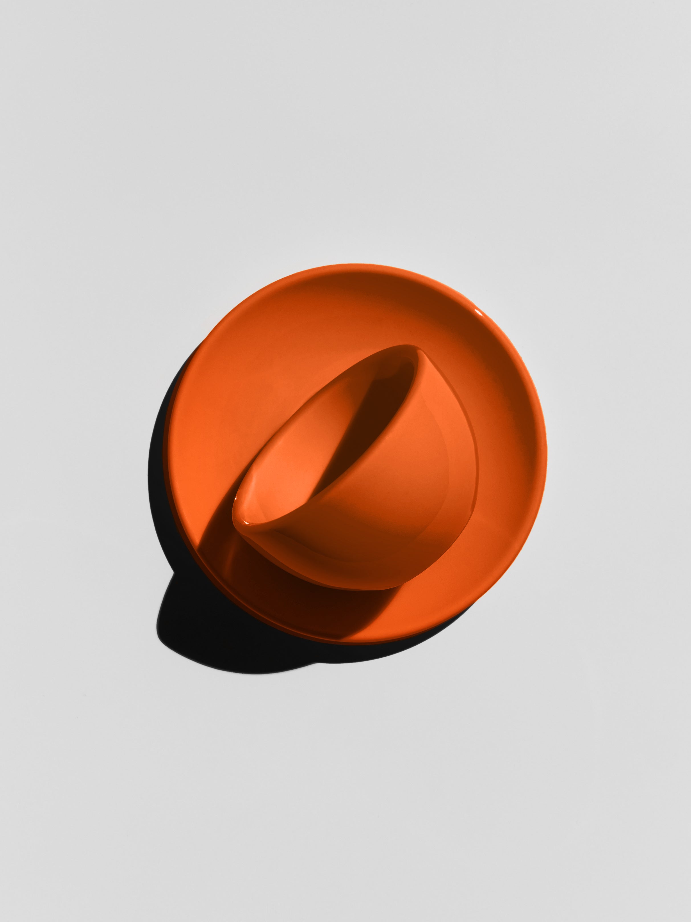 Cappuccino, orange, set of 2