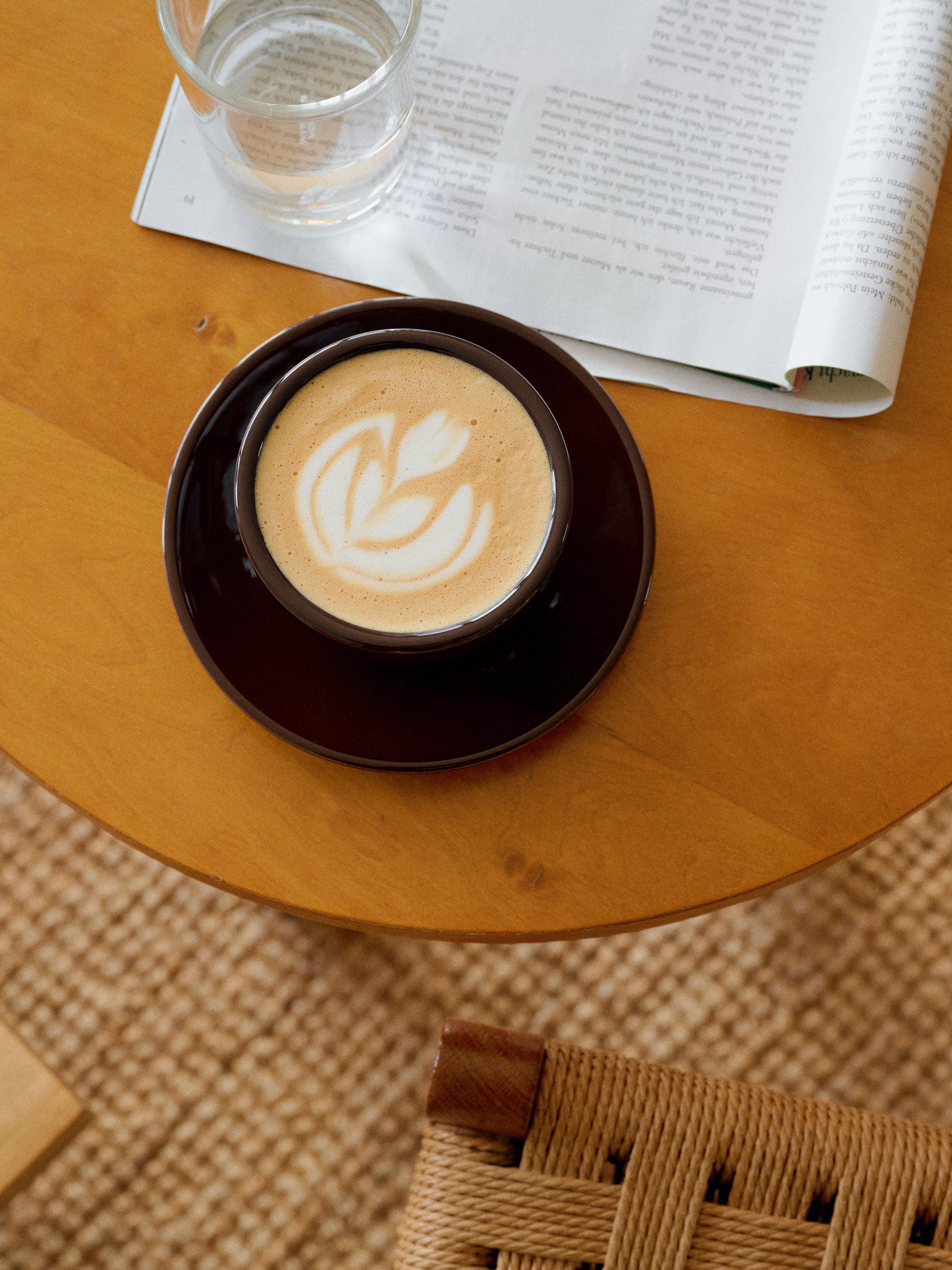 Cappuccino, raw cacao, set of 2