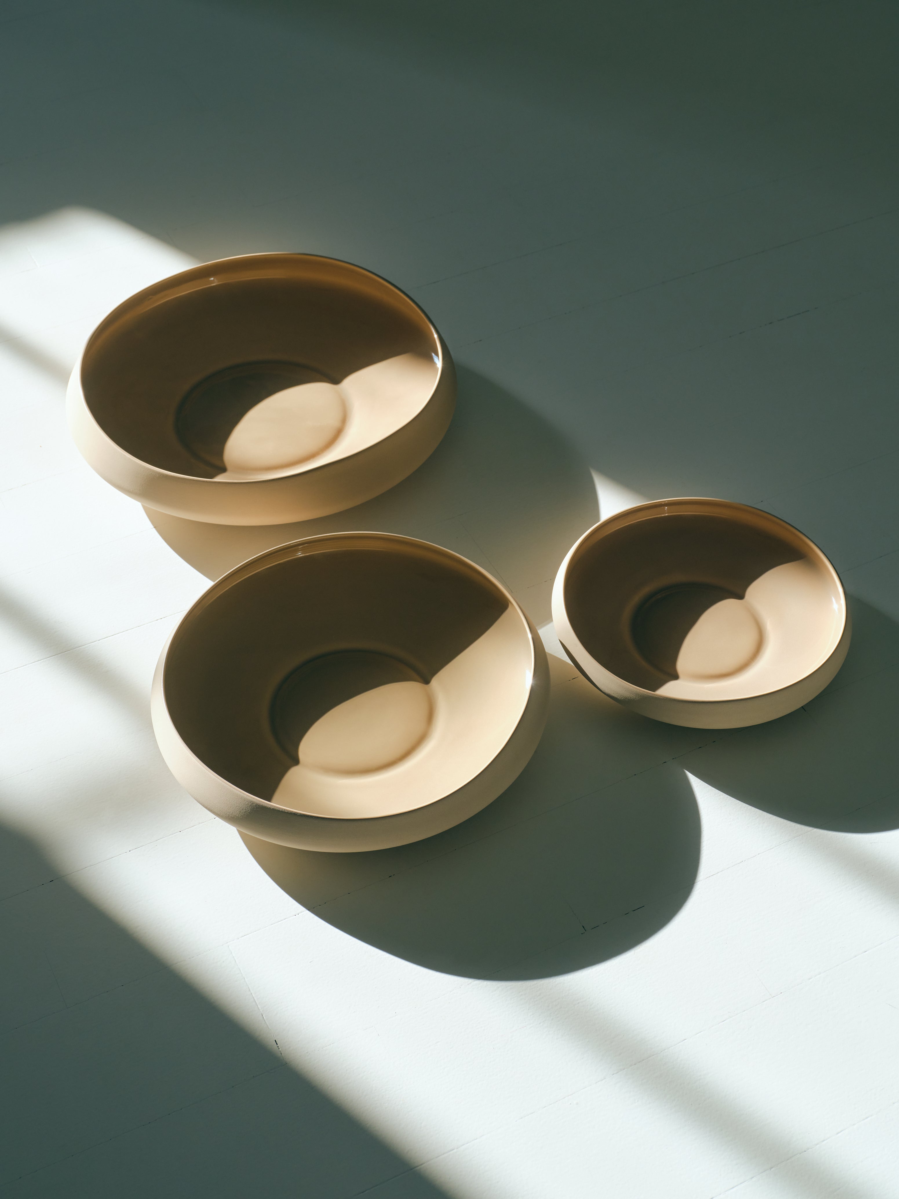 Centerpiece small, beige