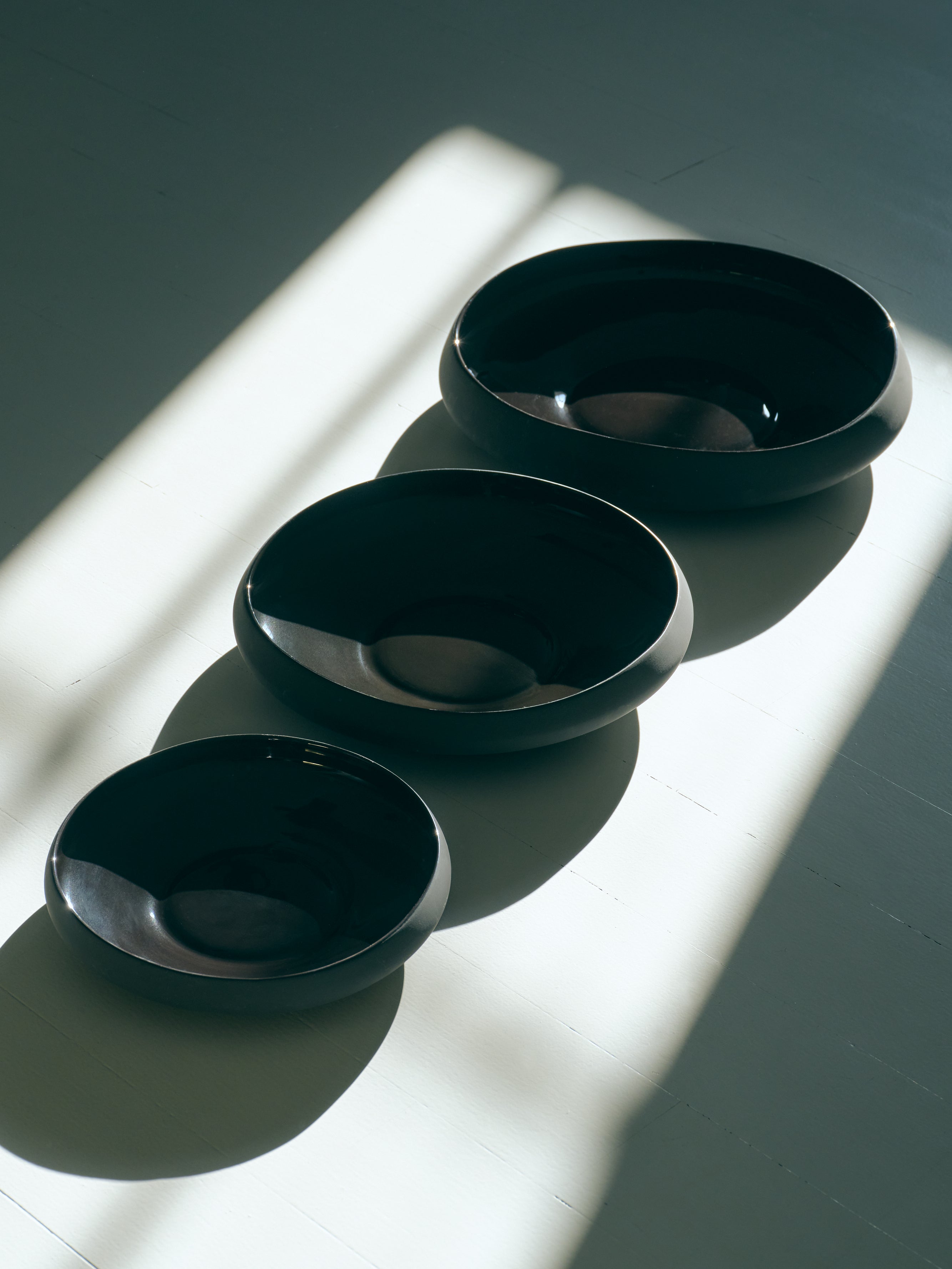 Centerpiece large, black