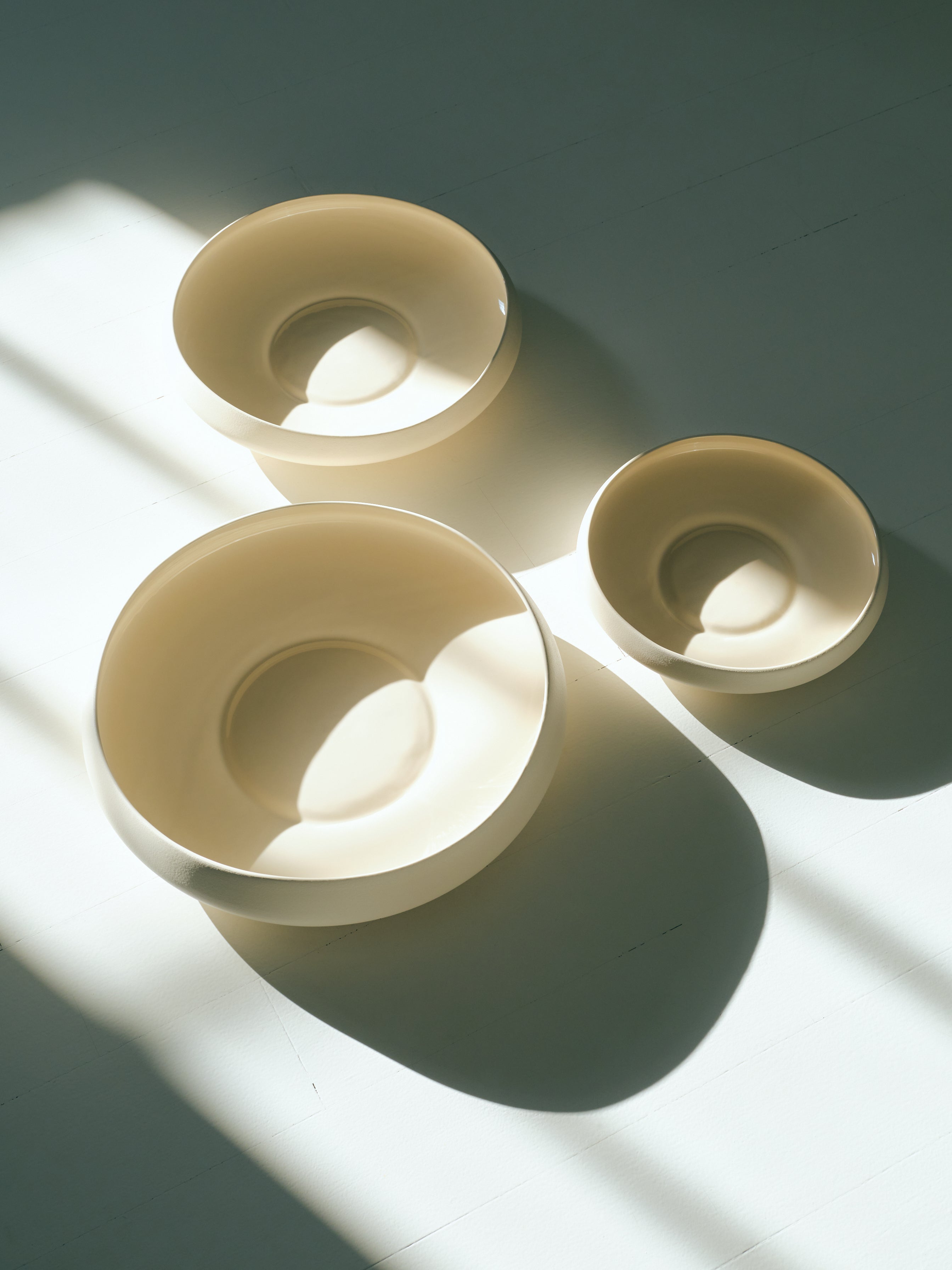 Centerpiece medium, offwhite