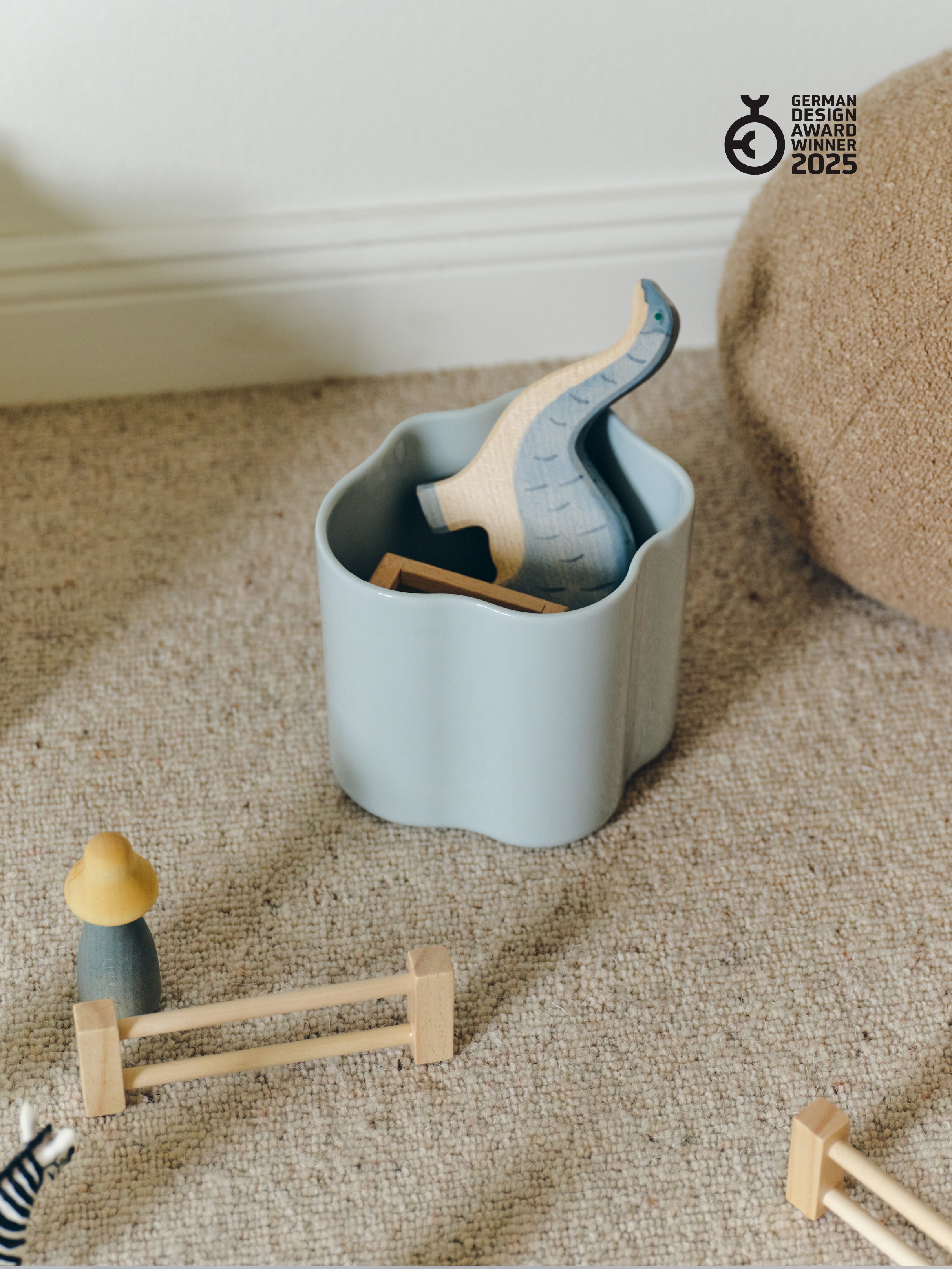 Cloud Jar medium, baby blue, set of 2
