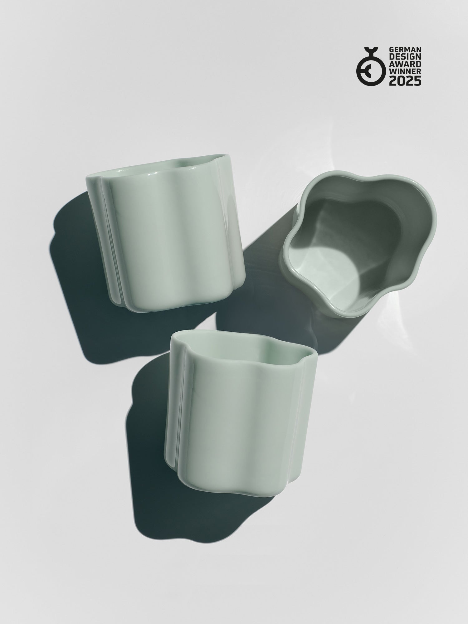 Cloud Jar small, mint, set of 3