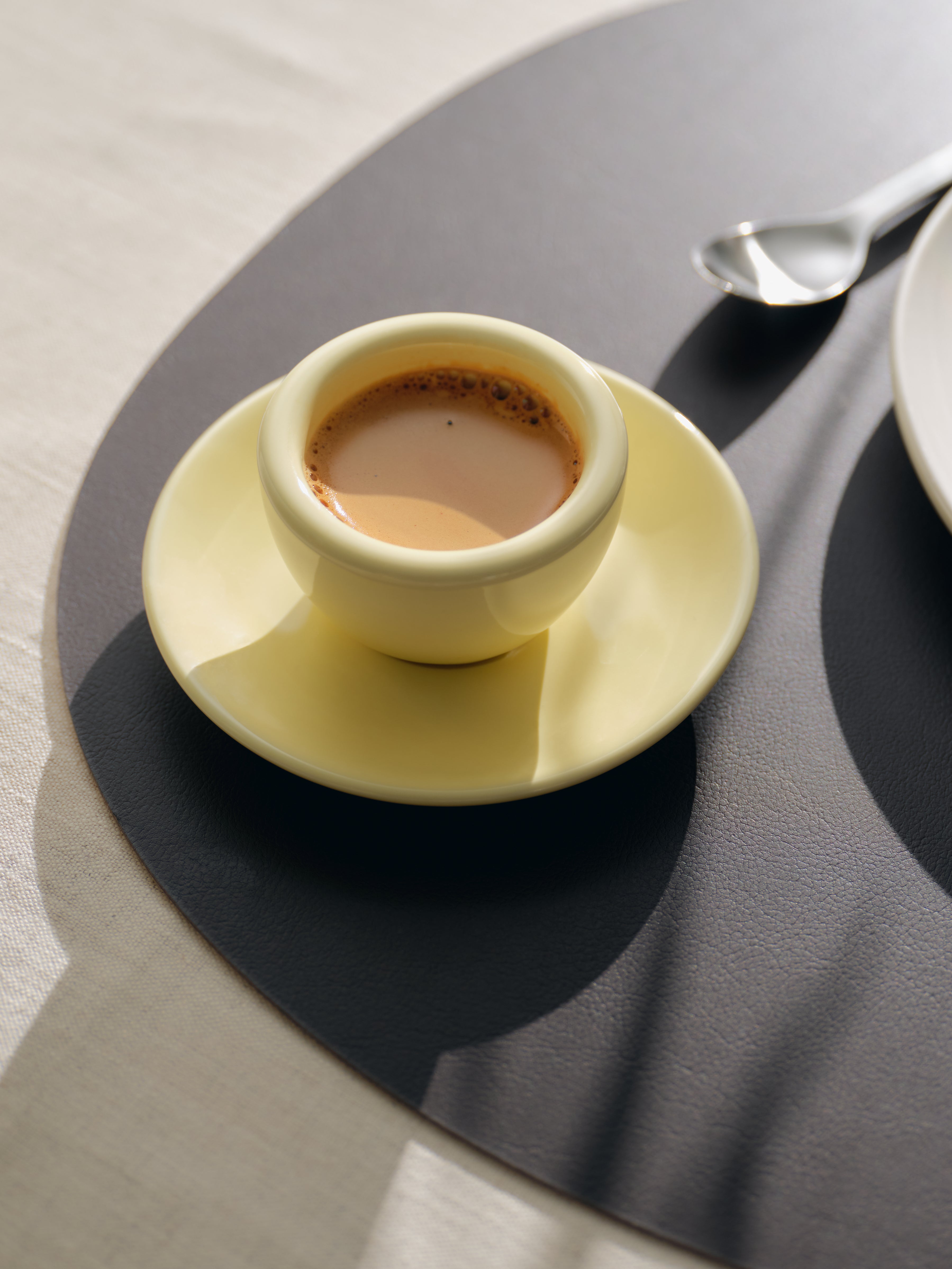 Espresso, butter, set of 2