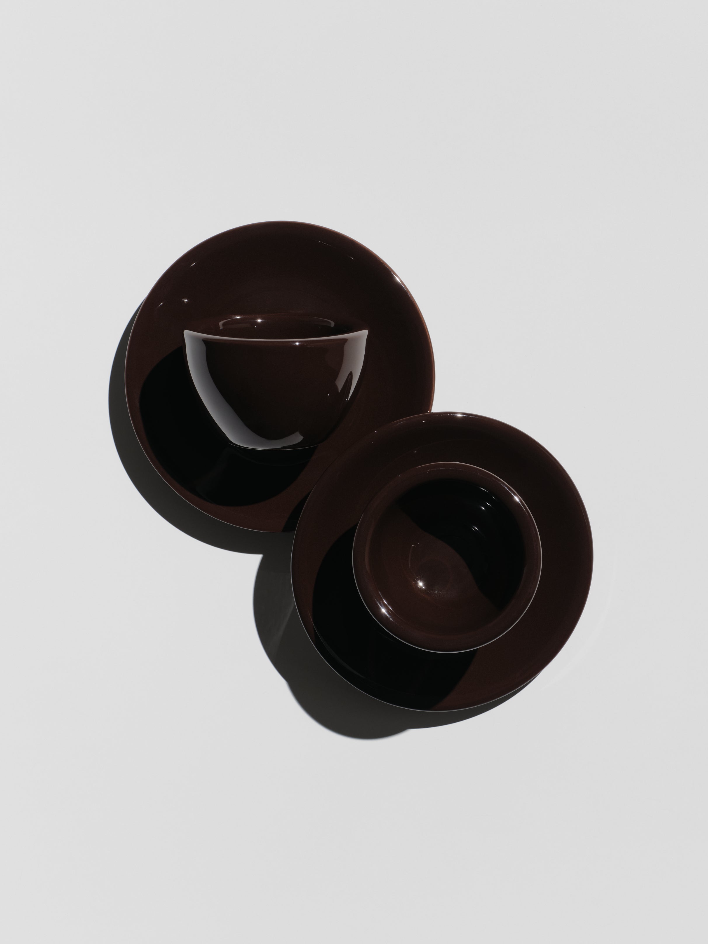 Espresso, raw cacao, set of 2