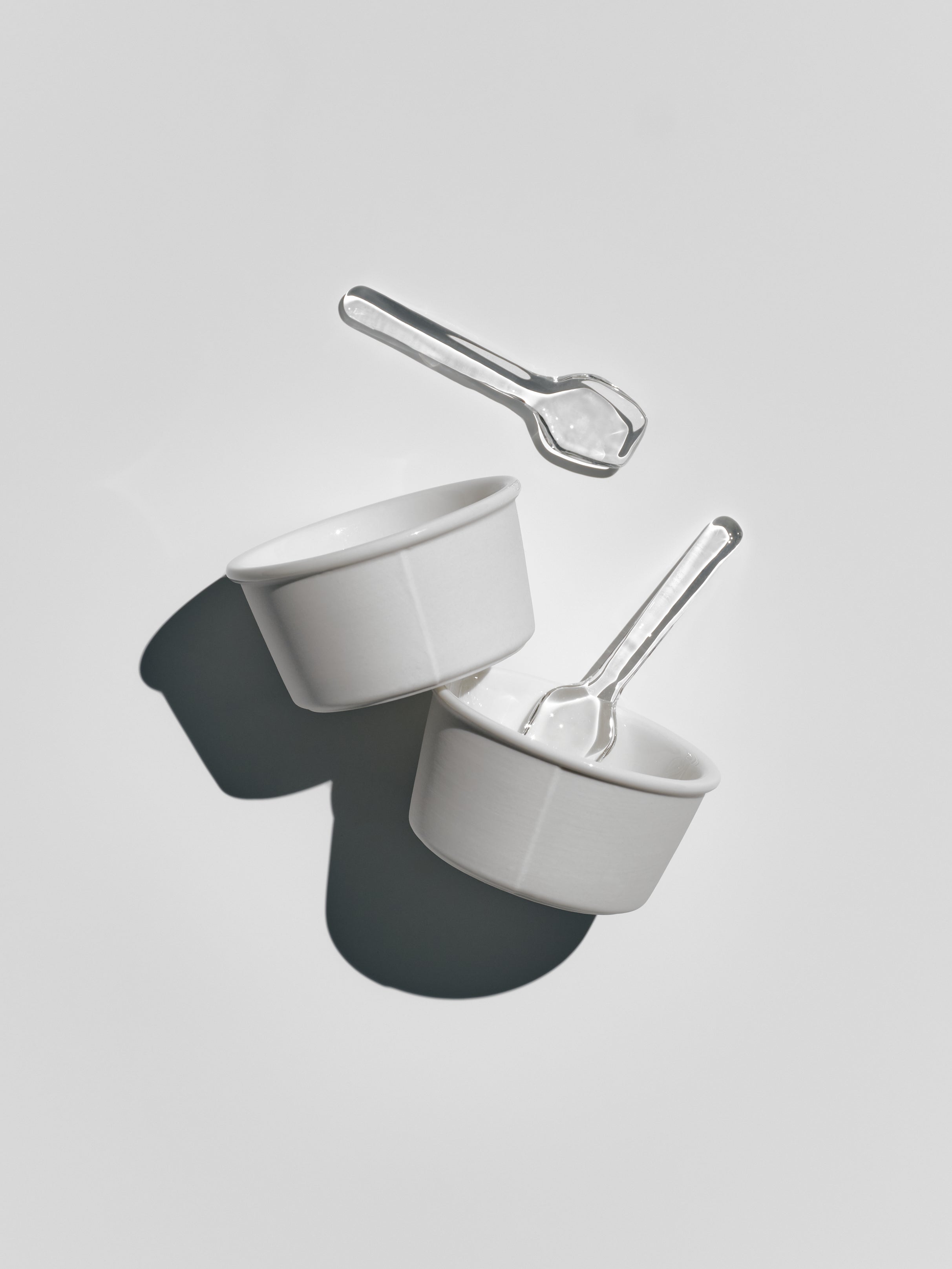 Gelato Cups & Spoons, 2x set of 2