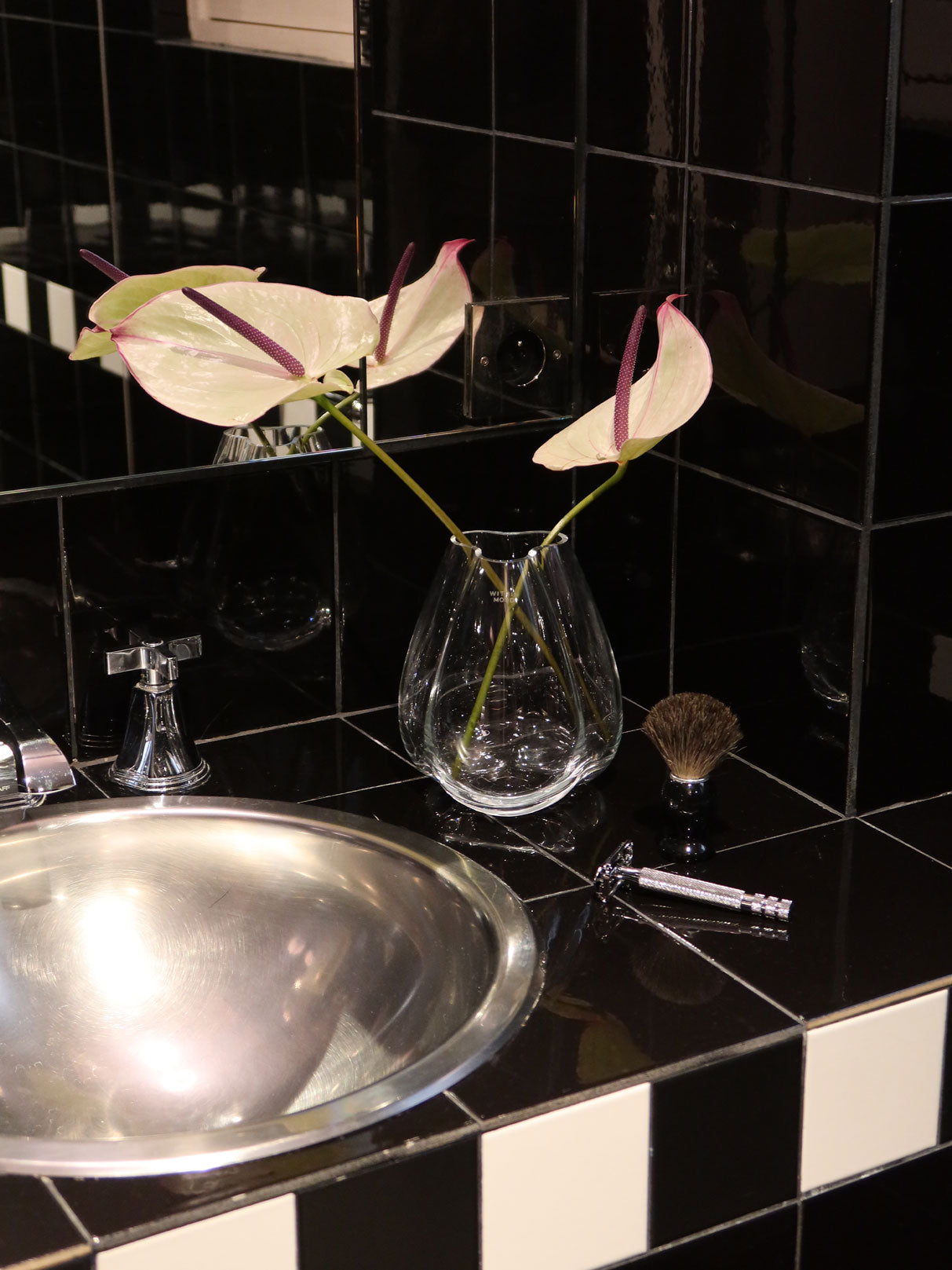 Mini Tulip Vase, clear