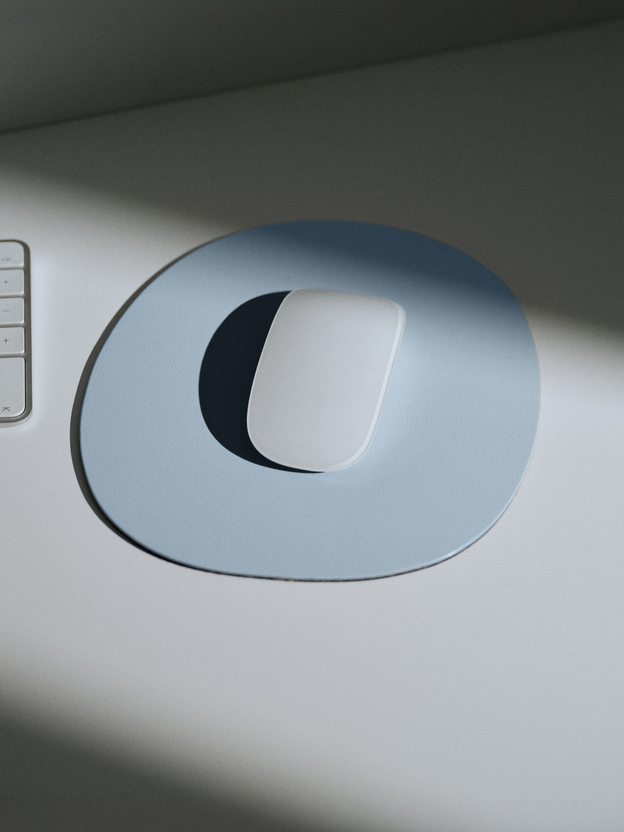 Mousepad, baby blue