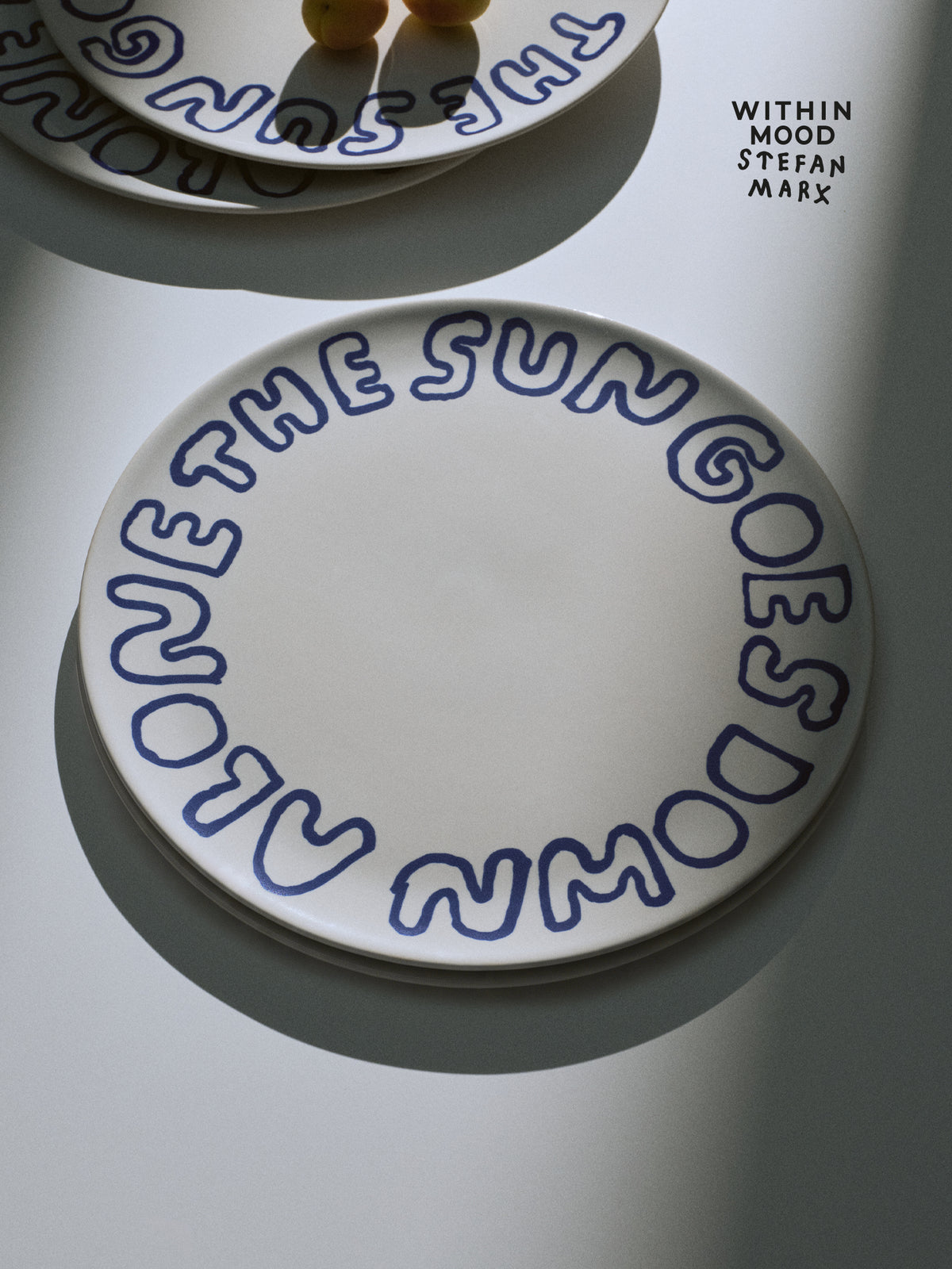 Big Plate, Stefan Marx Ed., set of 4