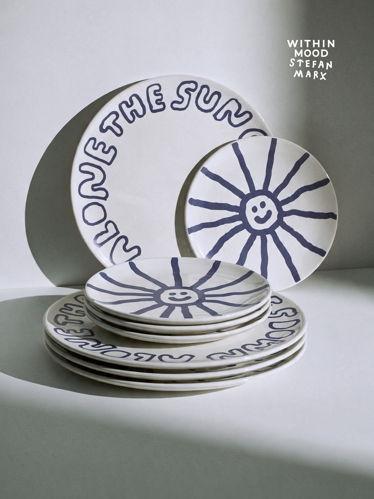 Plate Set, Stefan Marx Ed., 8 pieces