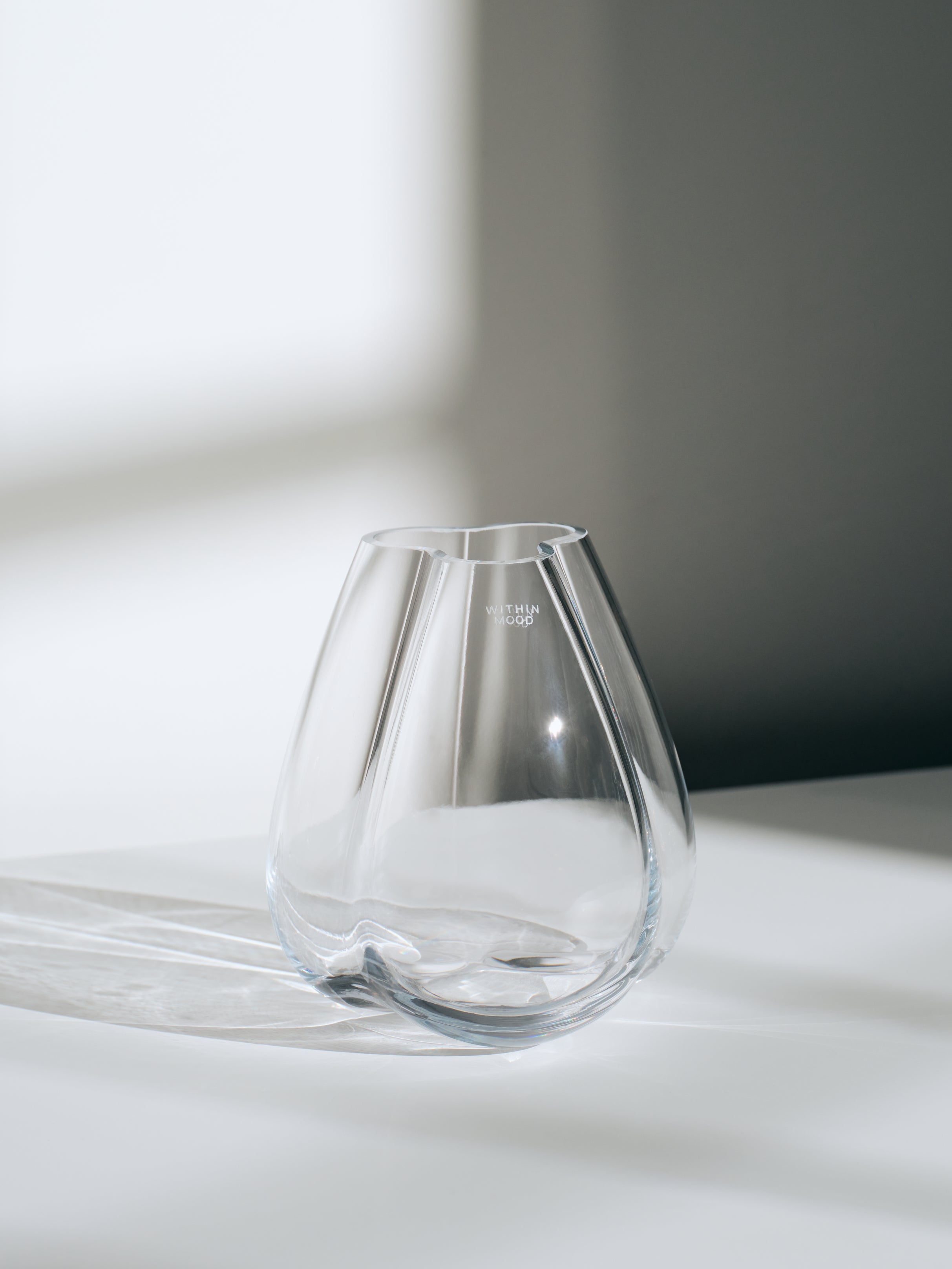 Mini Tulip Vase, clear