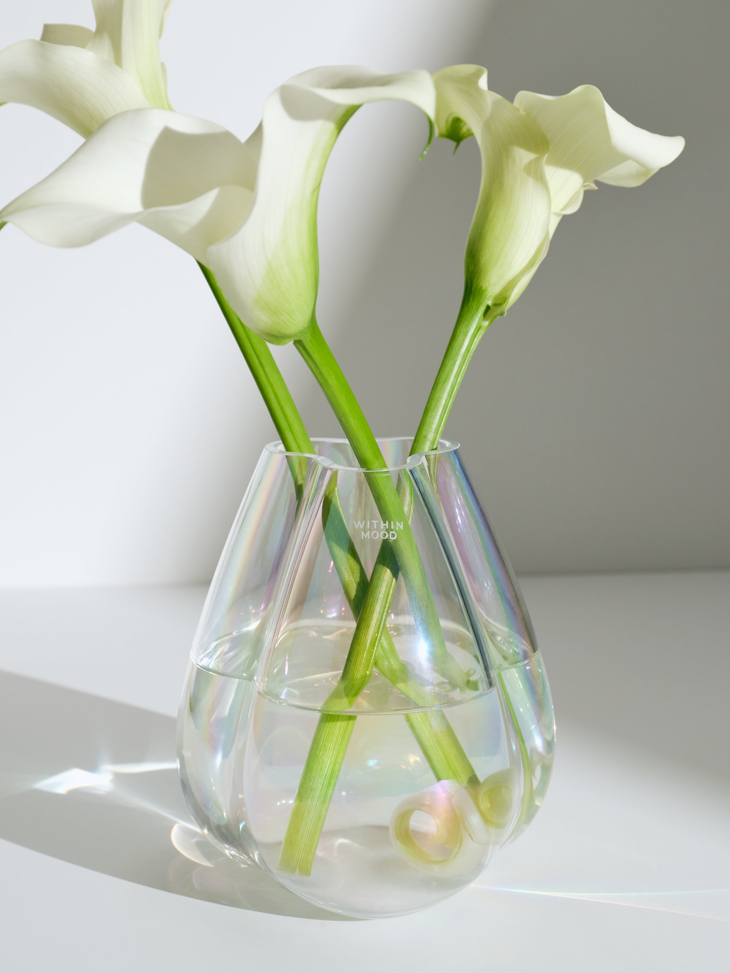 Mini Tulip Vase Bundle, clear + mermaid