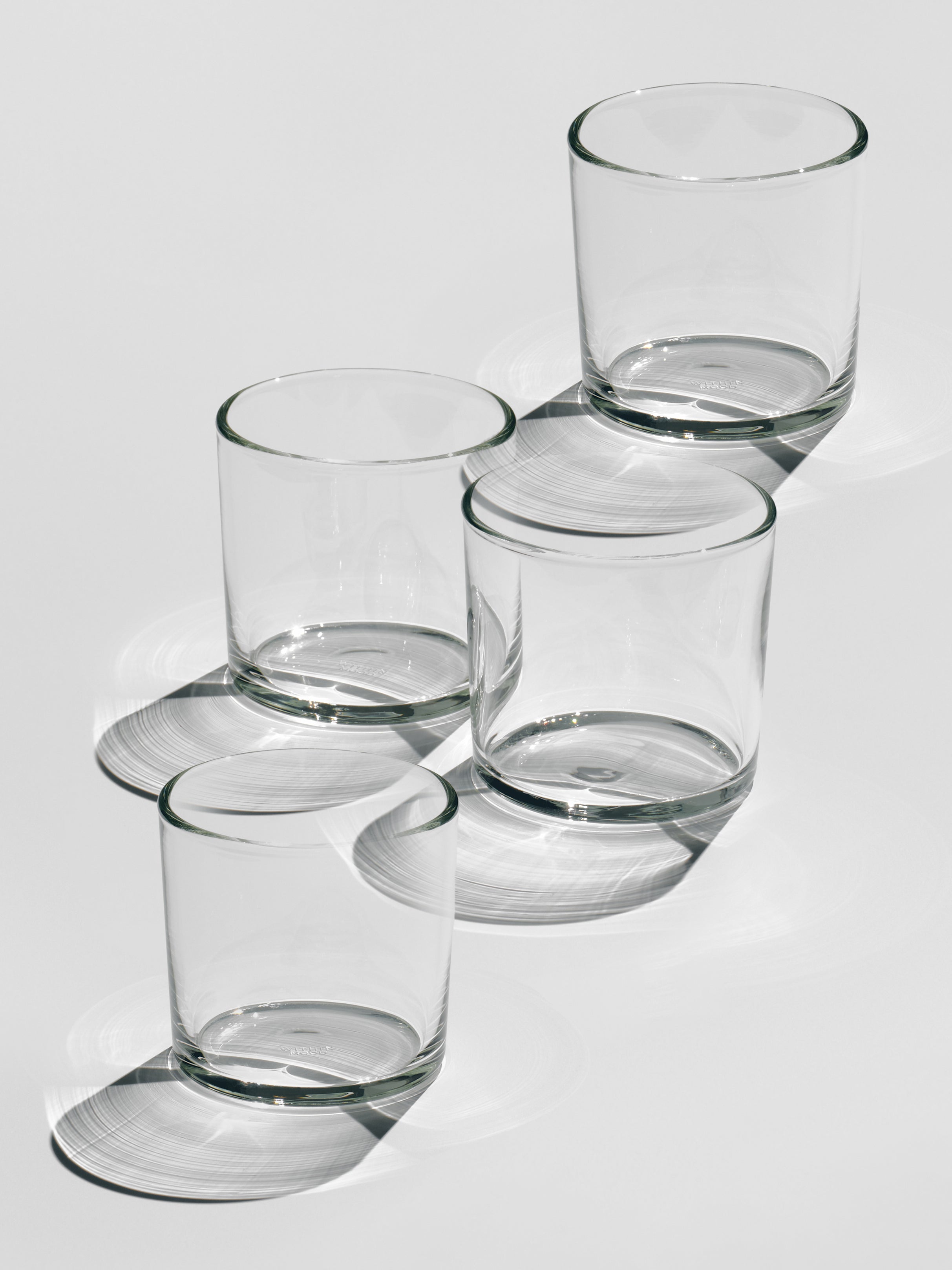 Glass mid-low, set of 4