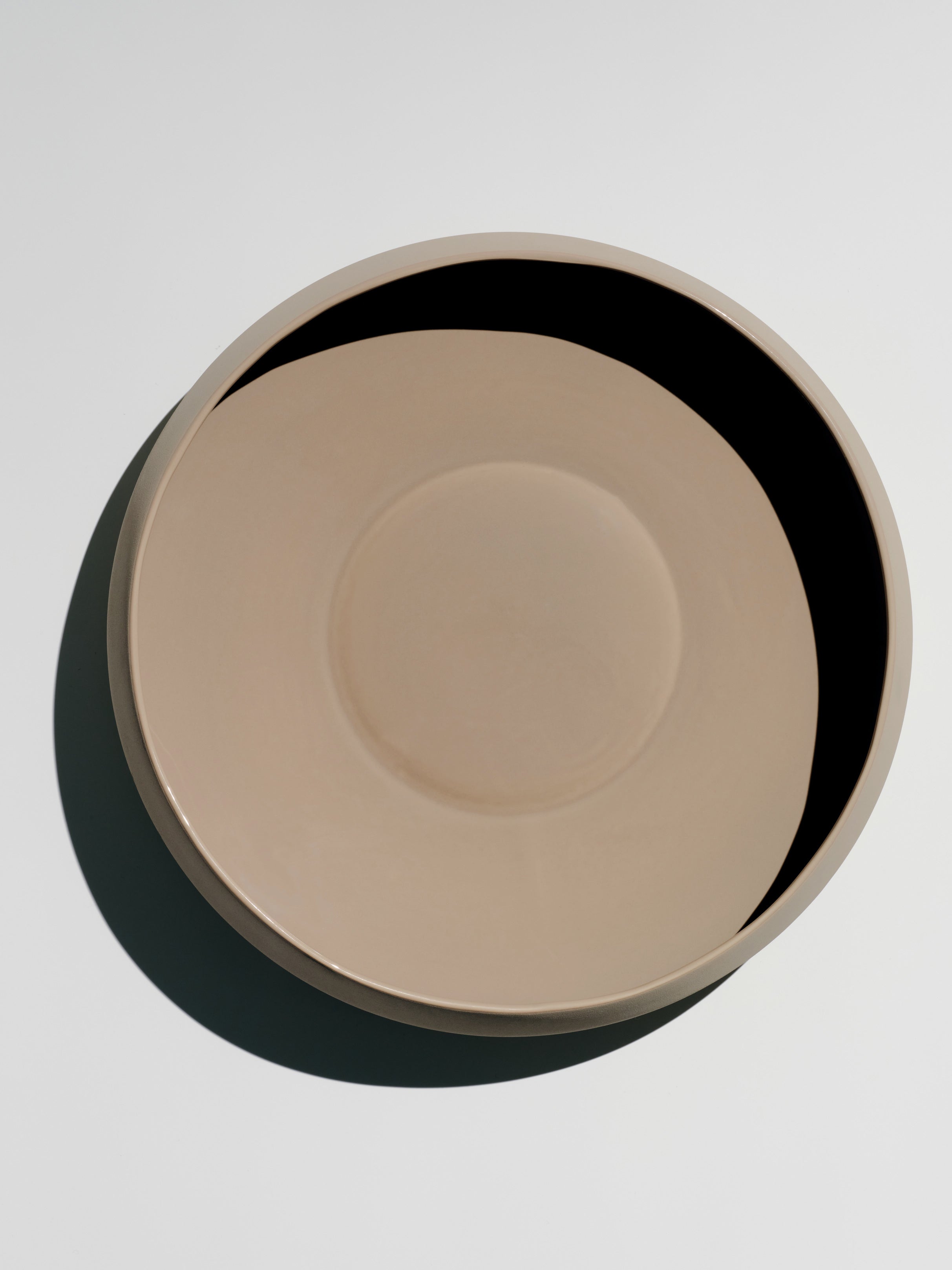 Centerpiece large, beige