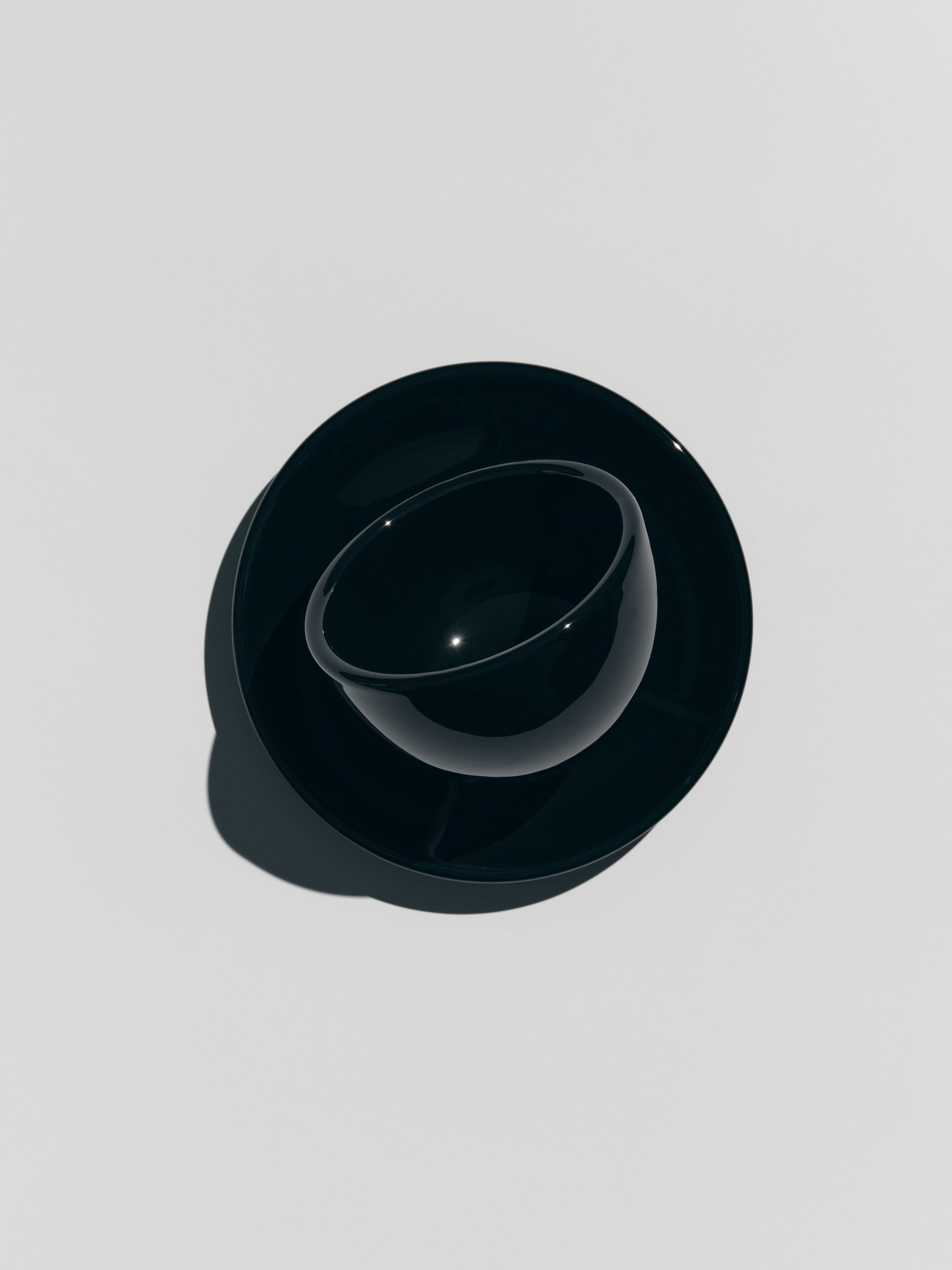 Cappuccino, black, set of 2