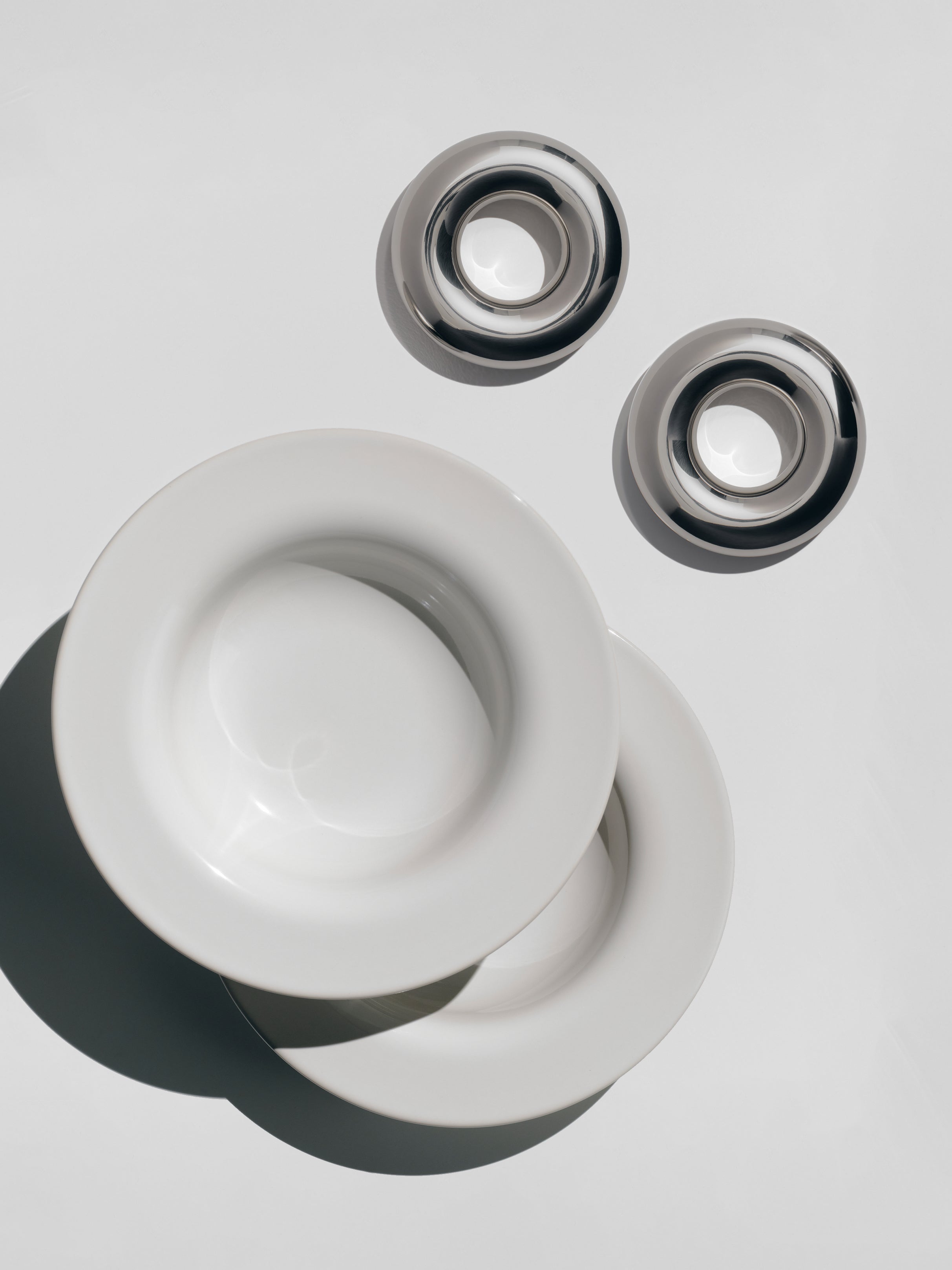 Deep Plate + Mood Circles, 2x set of 2