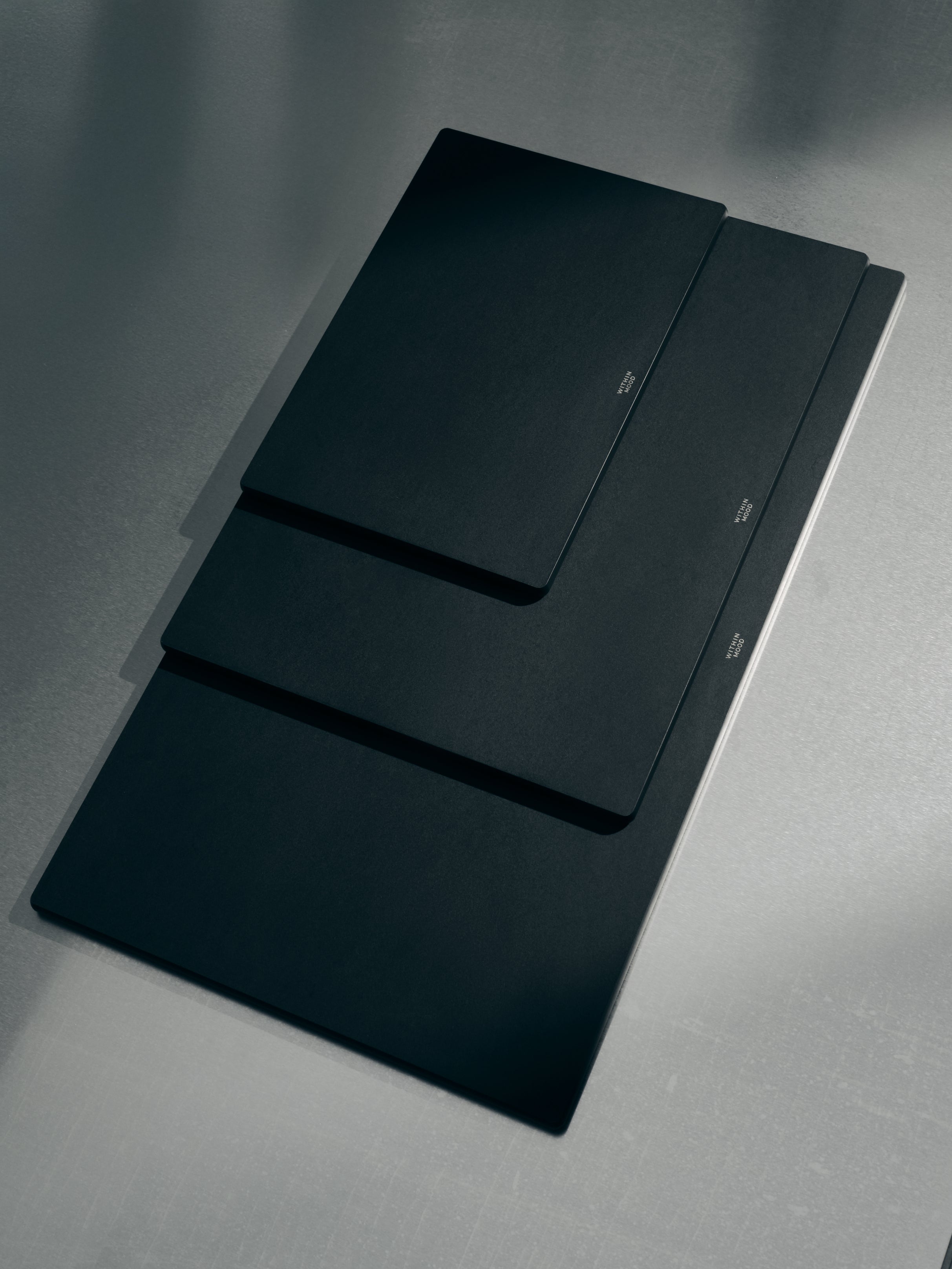 Cutting Board Set, all 3 Sizes, black + Board Butter