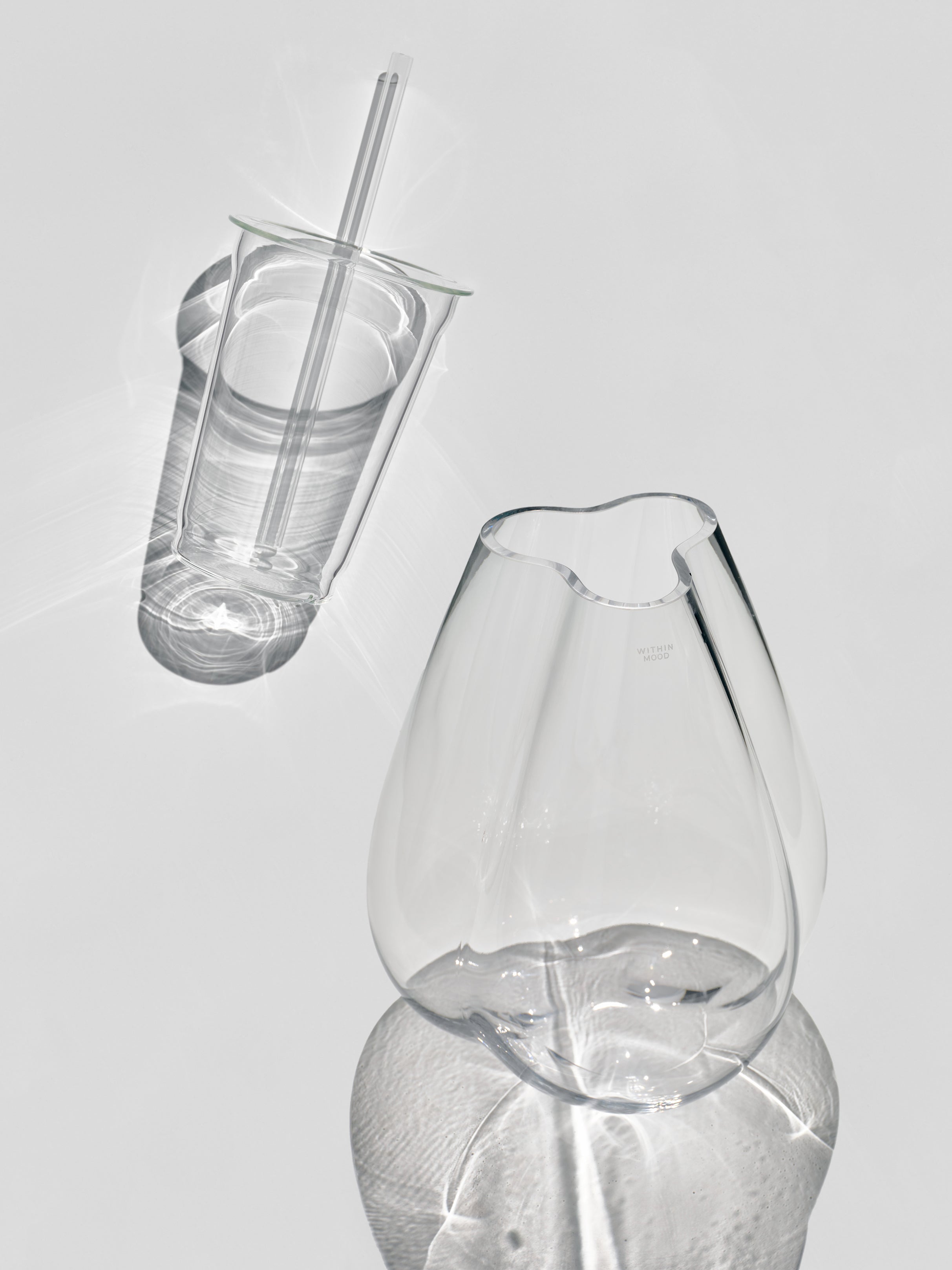 Clear Bundle, Cold Cup + Tulip Vase