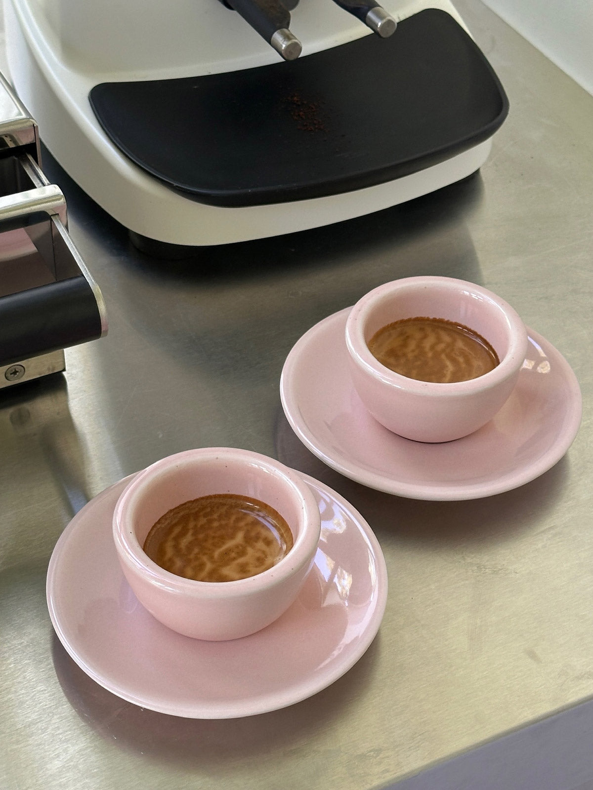 Espresso, milky pink, set of 4