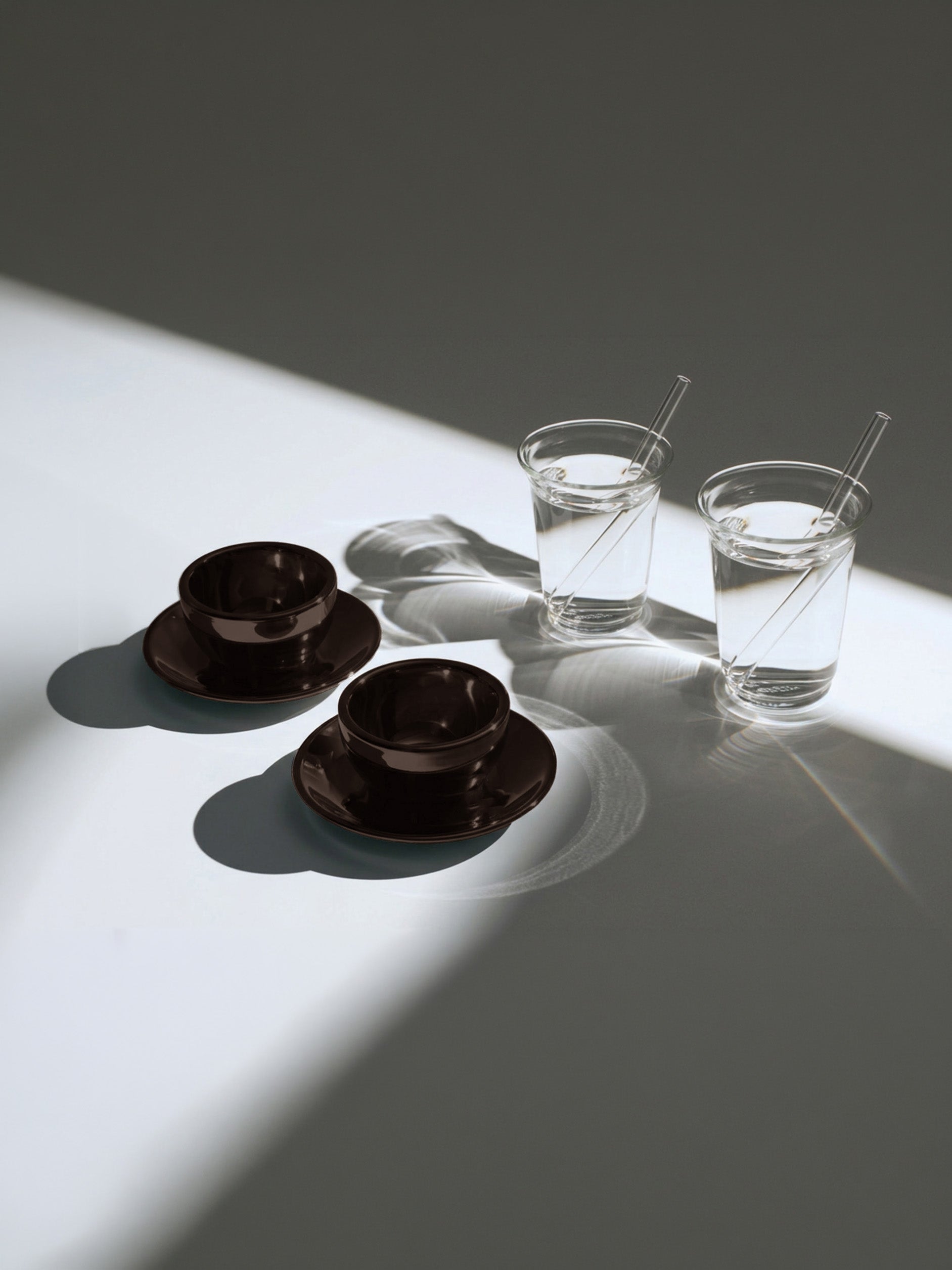 Mini Cold Cups, set of 2 + Espresso, raw cacao, set of 2