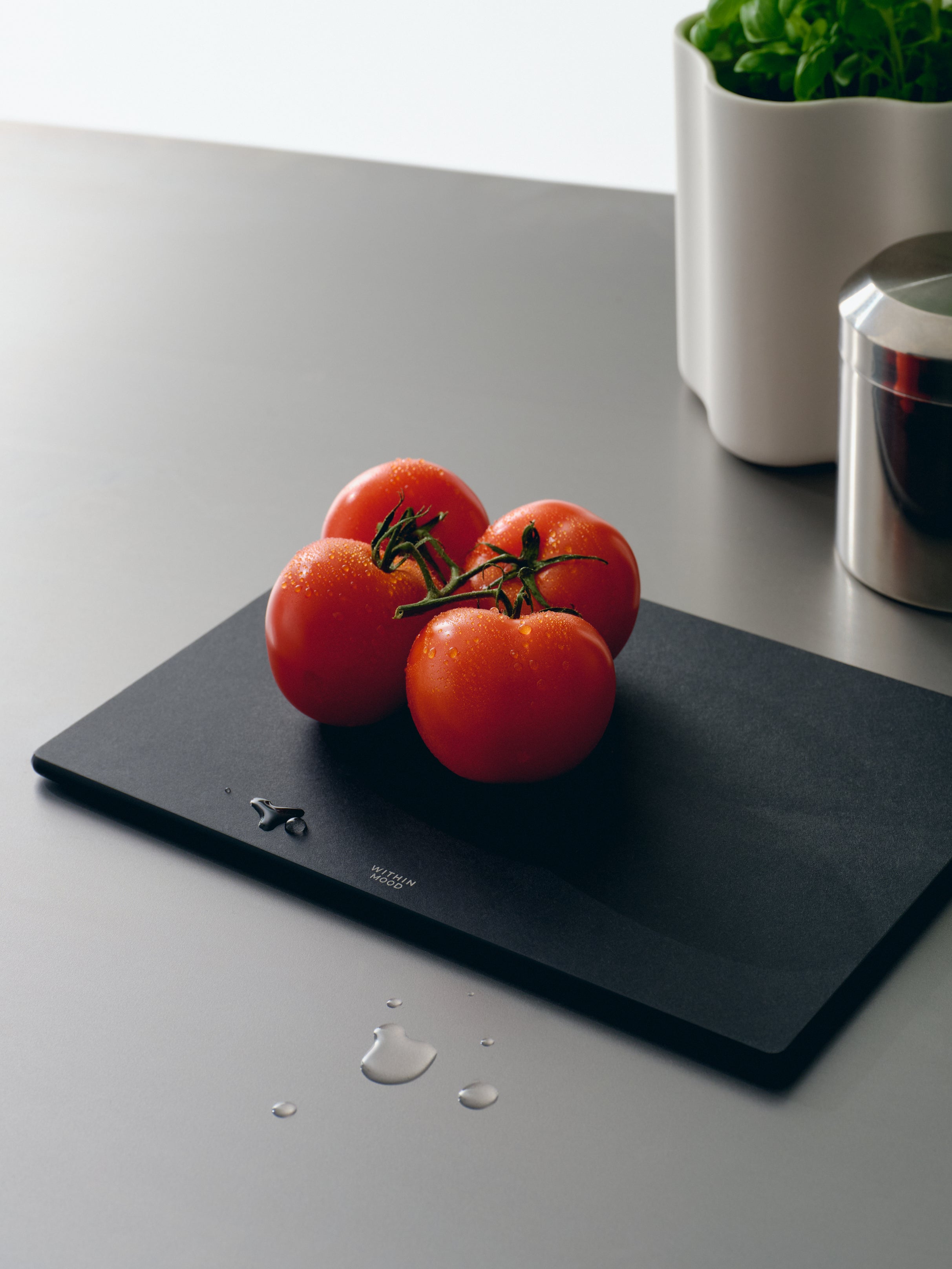 Cutting Board Set, all 3 Sizes, black + Board Butter