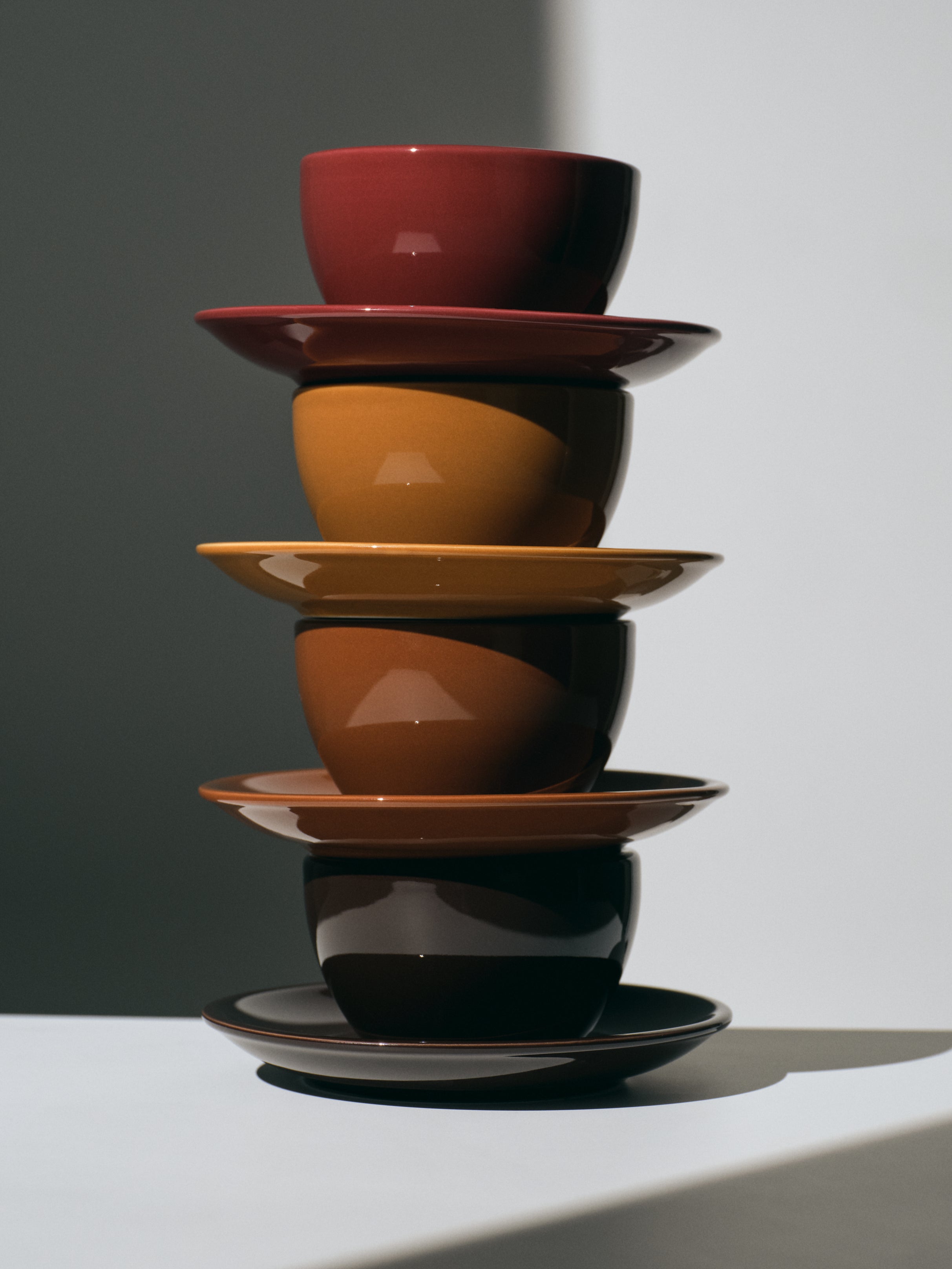 Cappuccino, mvb midcentury ed., 4-piece set