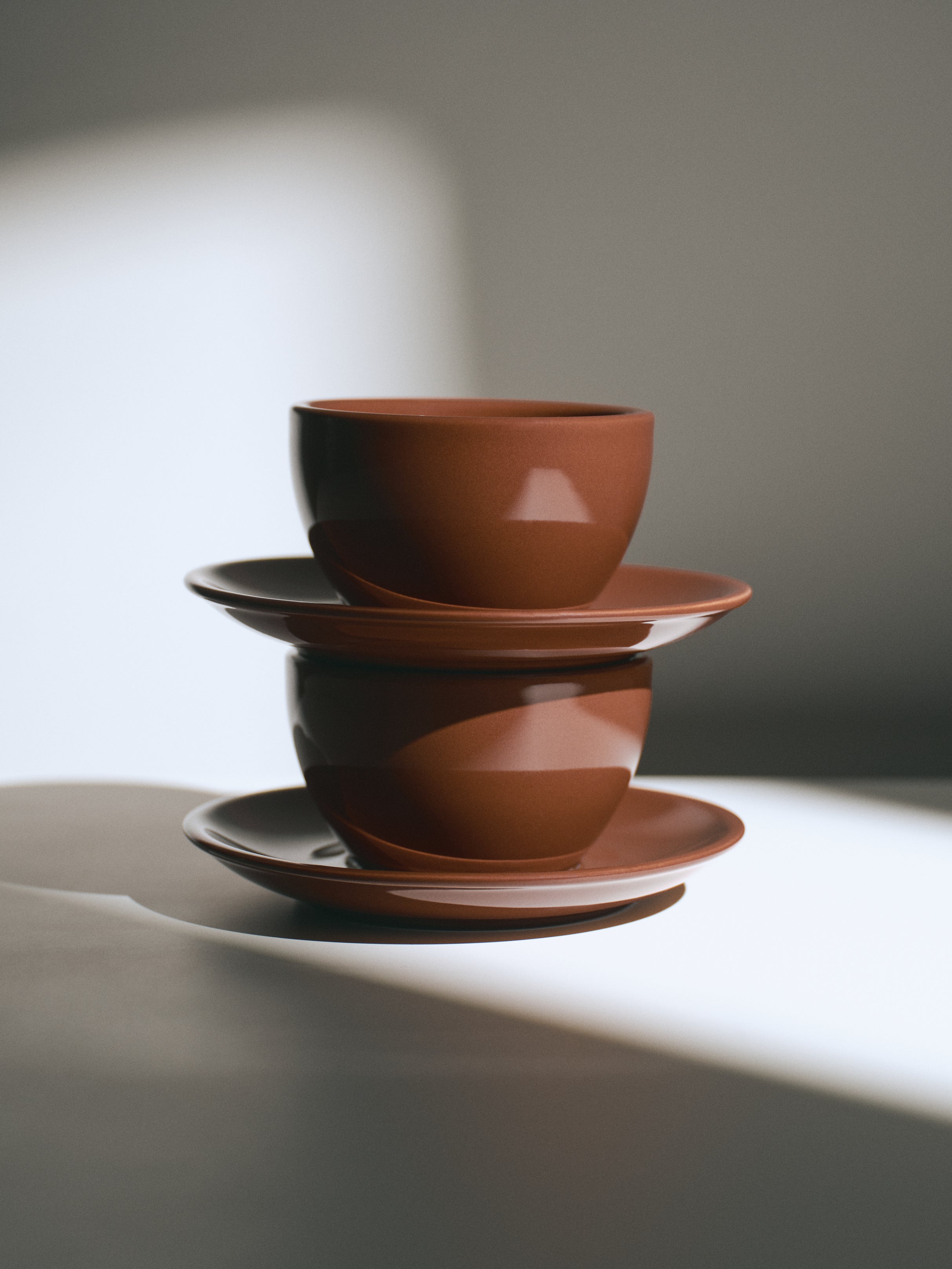 Cappuccino, pecan, set of 2