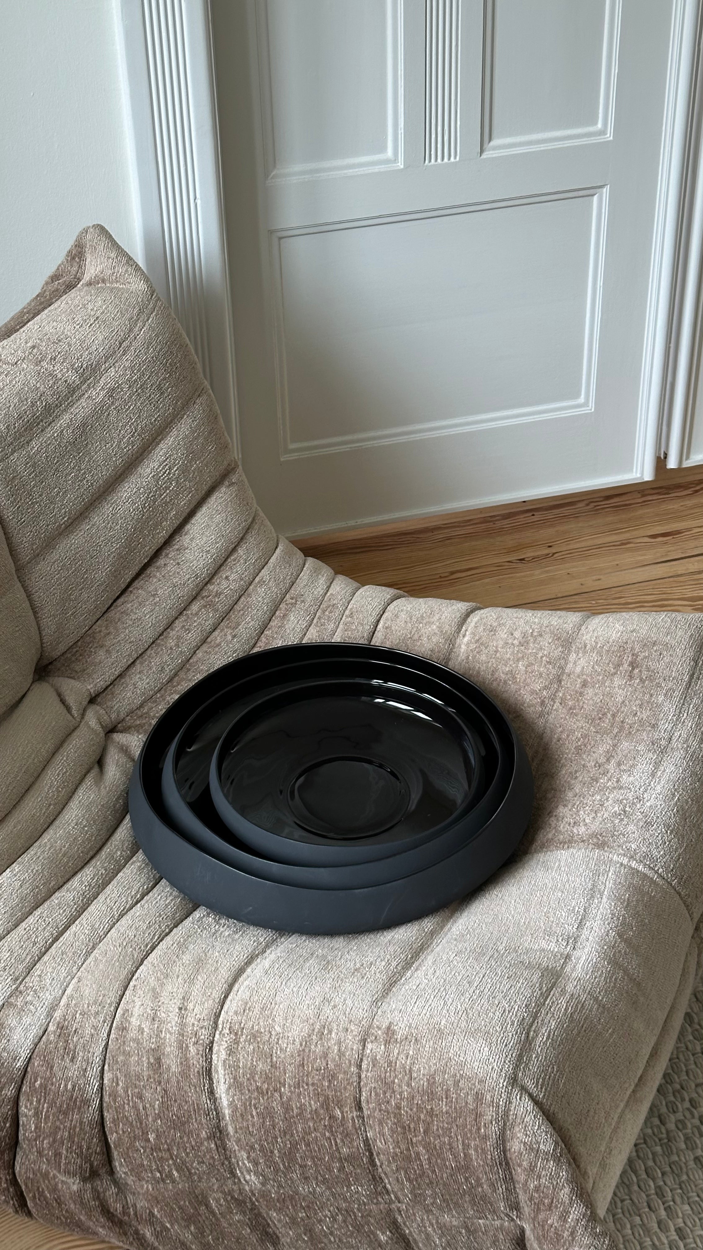 Centerpiece Set (All 3 sizes), small + medium + large, black