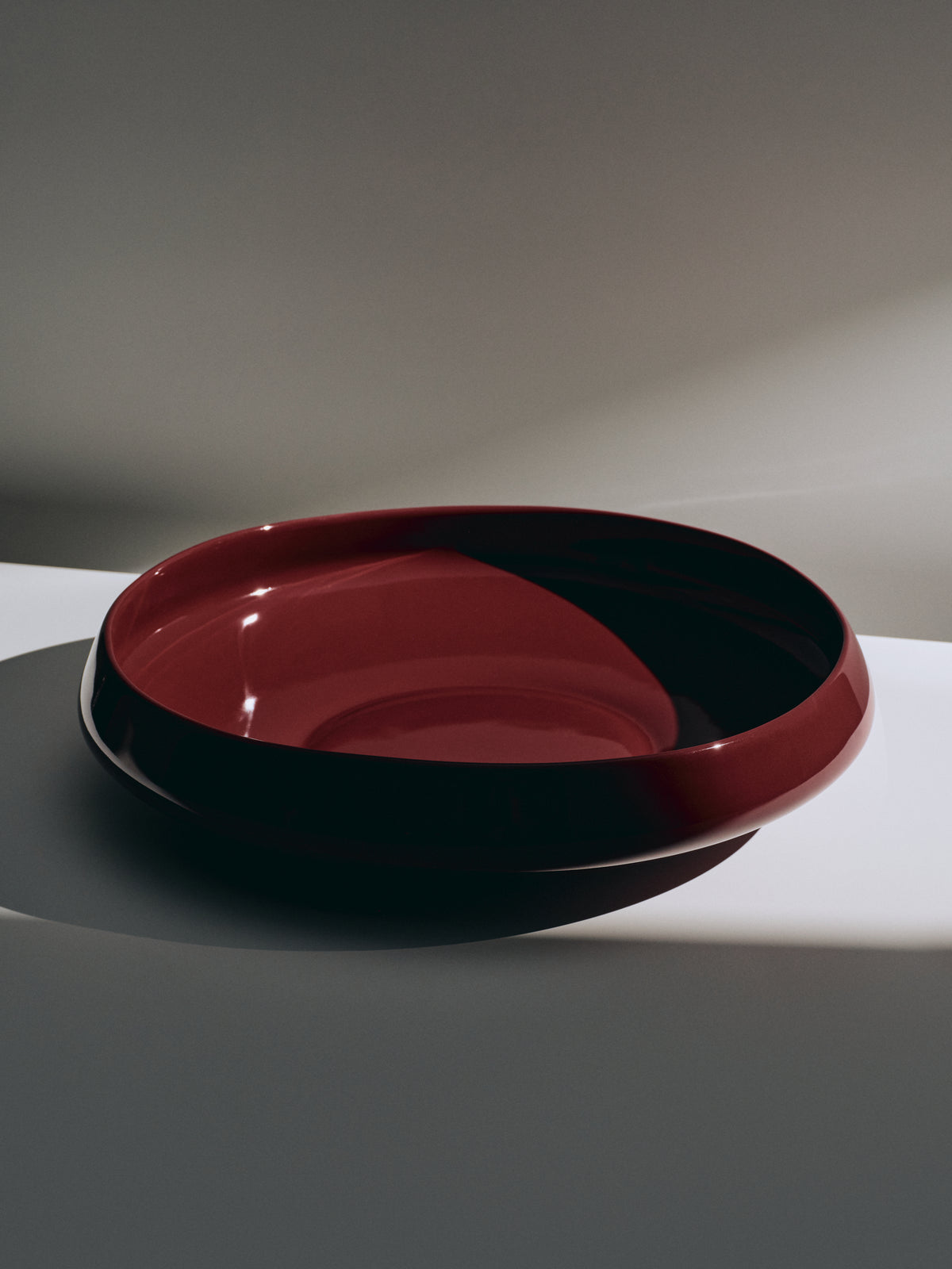 Centerpiece large, burgundy