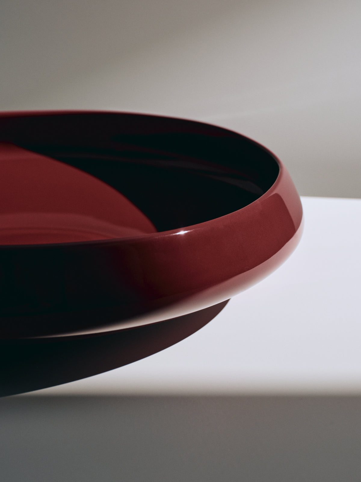 Centerpiece large, burgundy