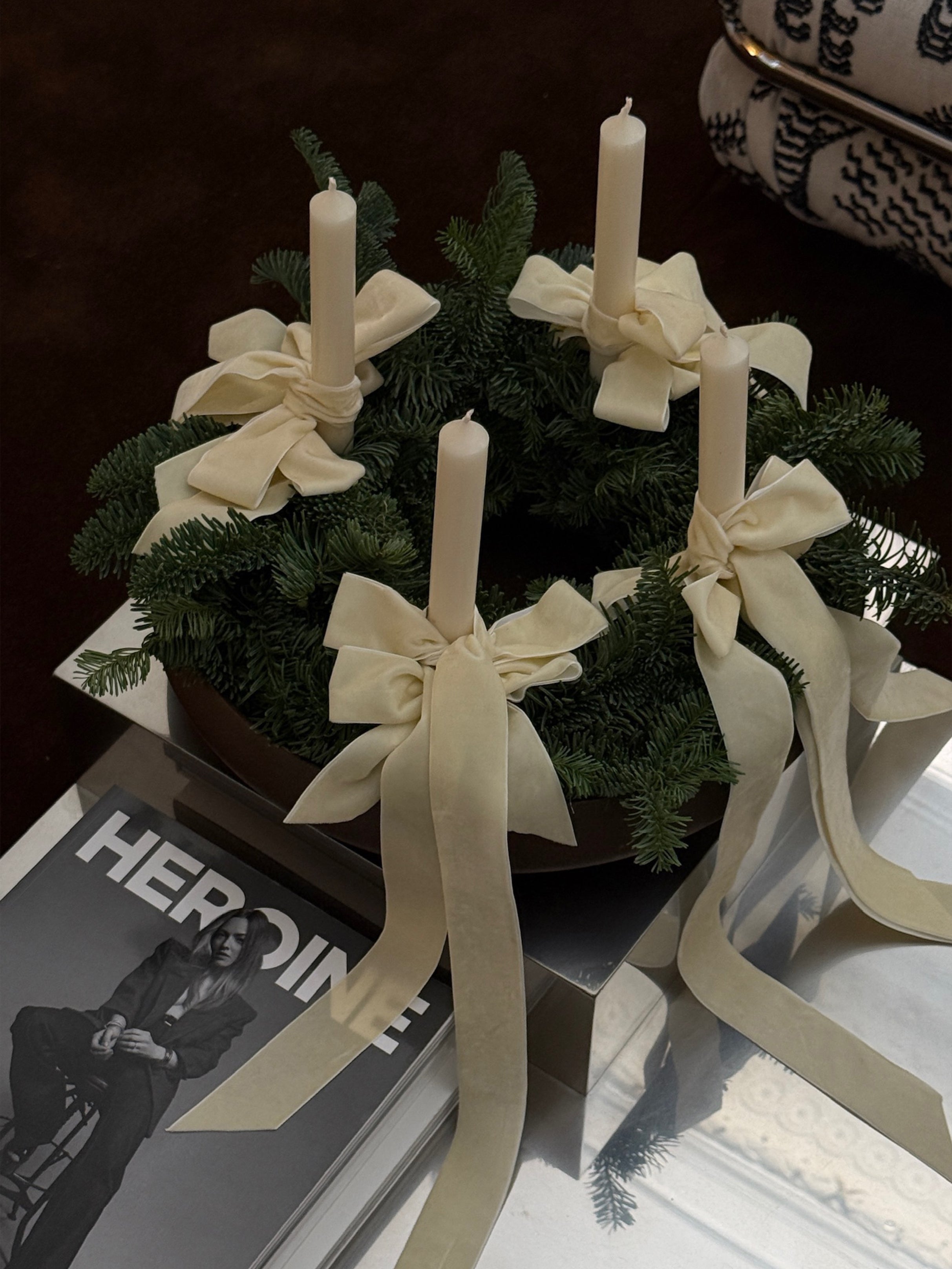 Centerpiece medium, darkbrown