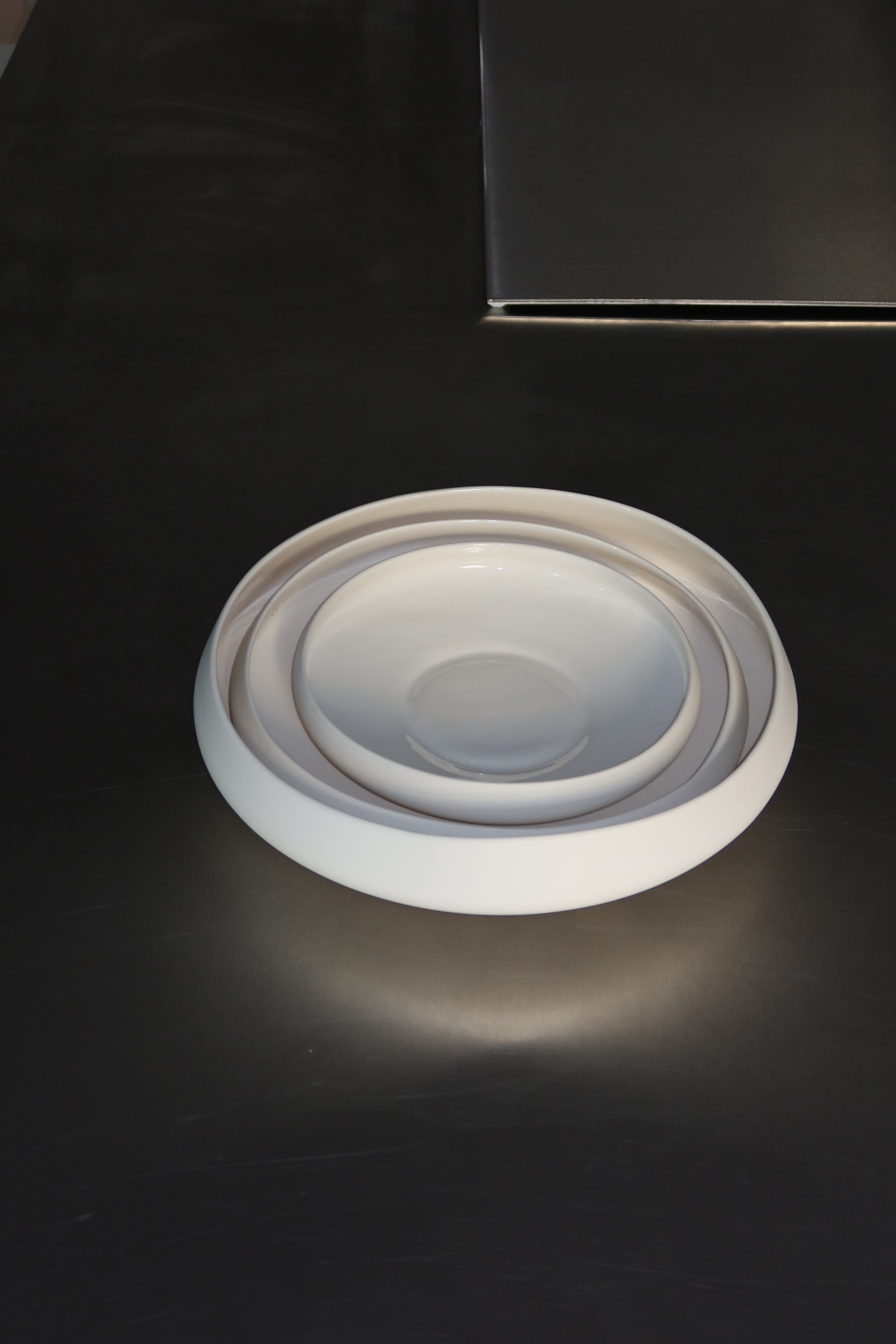Centerpiece Set (All 3 sizes), small + medium + large, offwhite