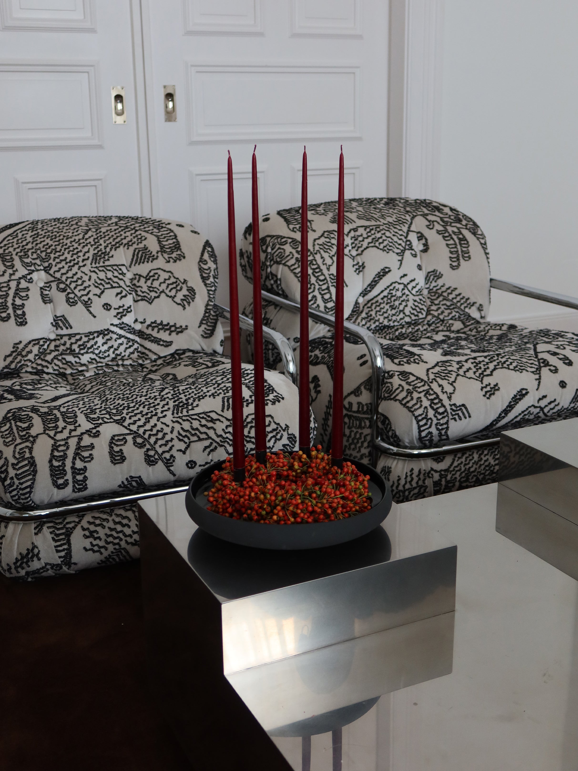 Centerpiece small, black