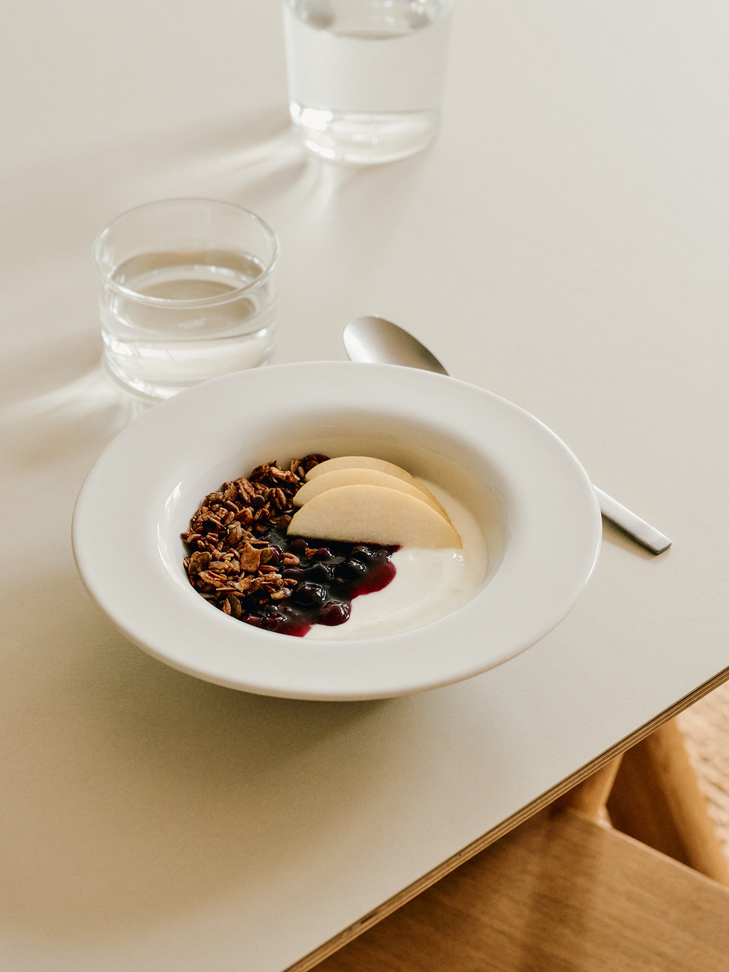 Small Deep Plate, set of 4