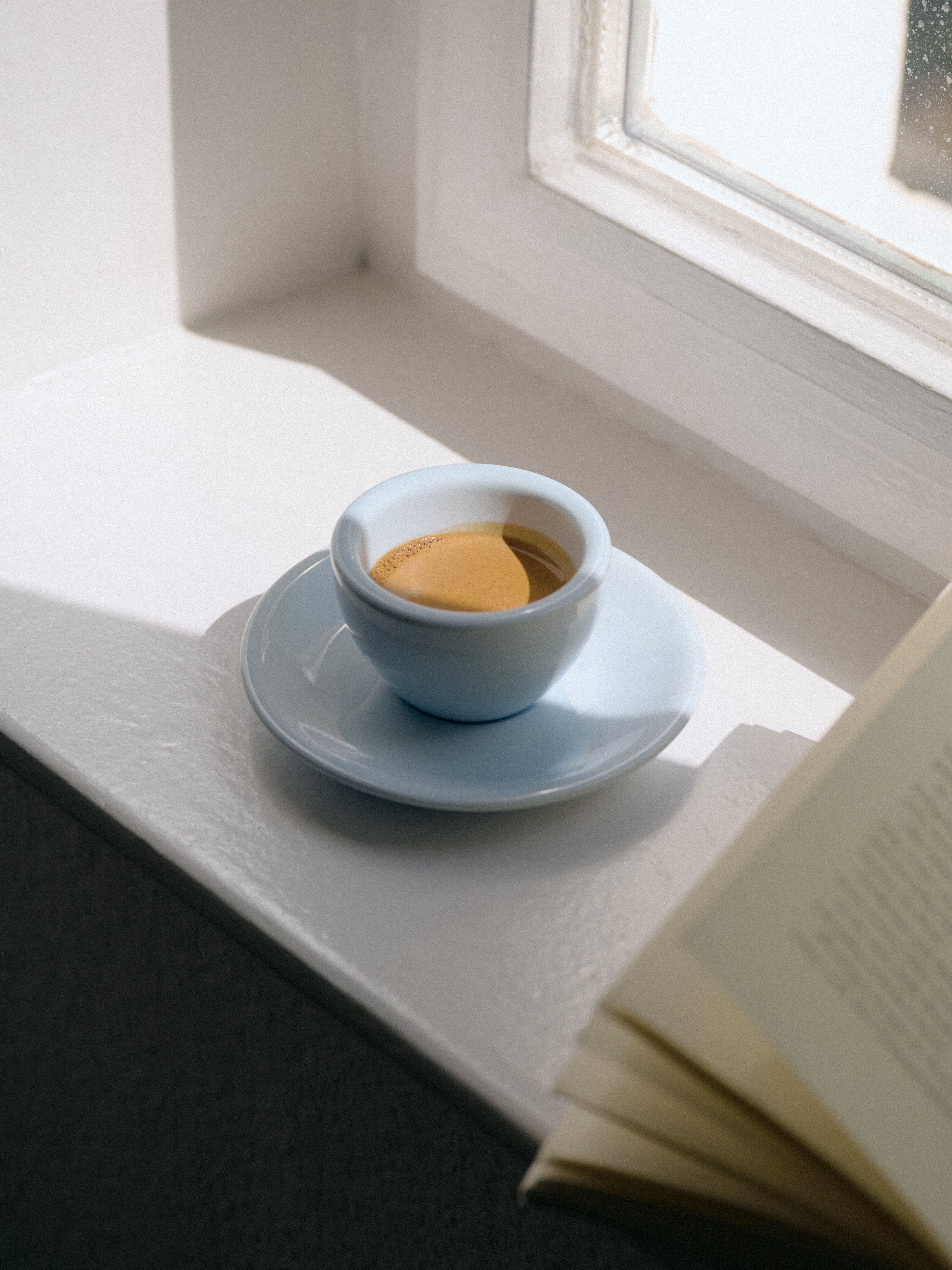 Espresso, baby blue, set of 2